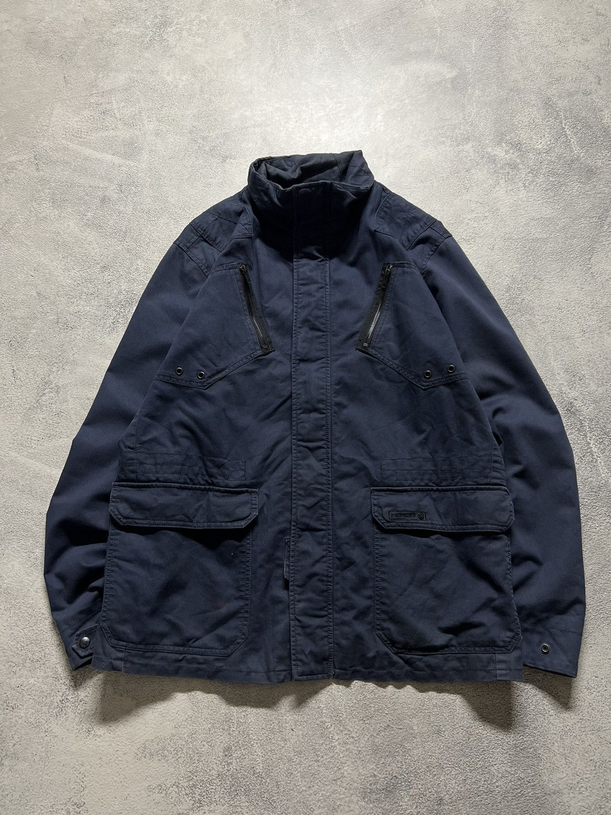 Vintage Y2k Diesel Multi Pocket Jacket Zipper 00’s