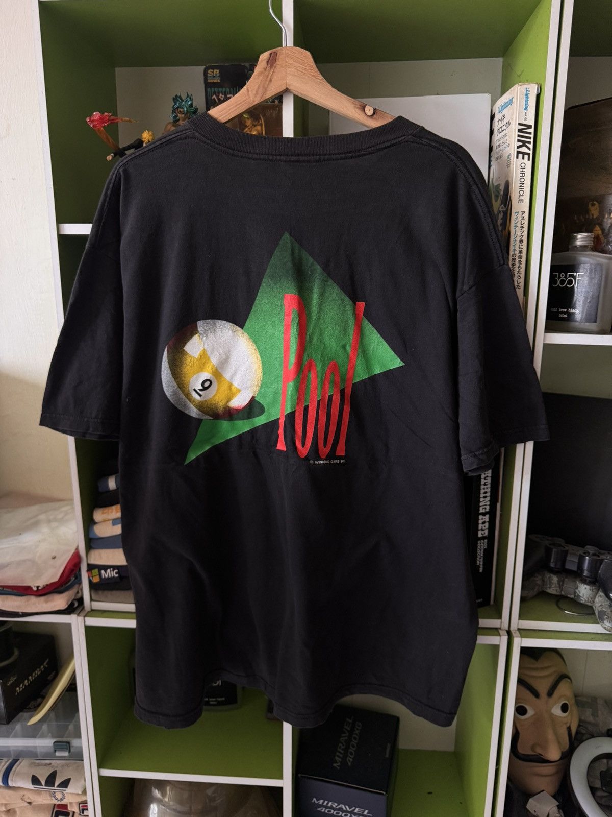Vintage vintage 90s 9 ball pool dated 1991 Size US XL / EU 56 / 4 - 2 Thumbnail