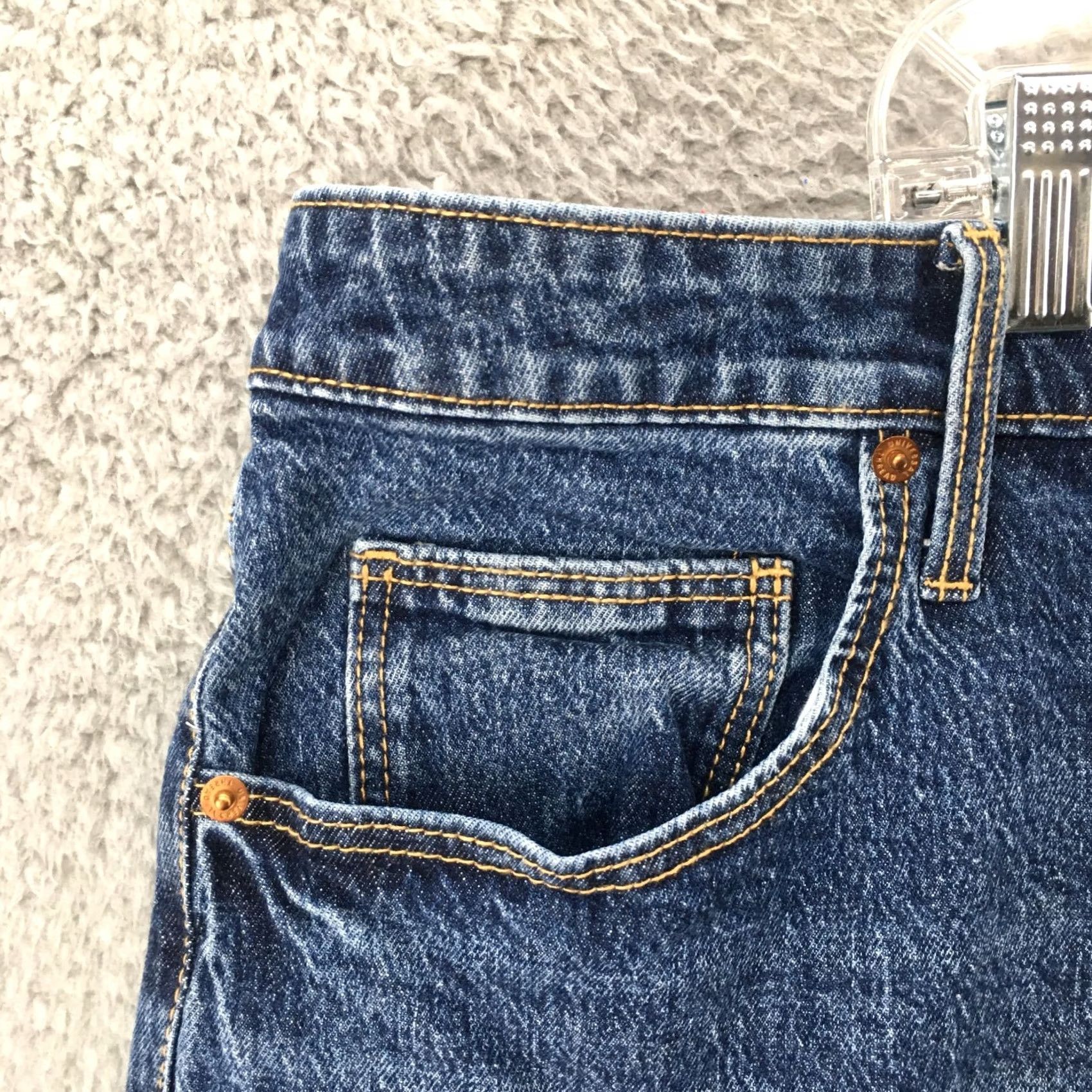 Vintage Universal Thread Jeans Bootcut Womens 24W Blue Denim High Rise Zip NEW Size 42" / US 20 - 3 Thumbnail