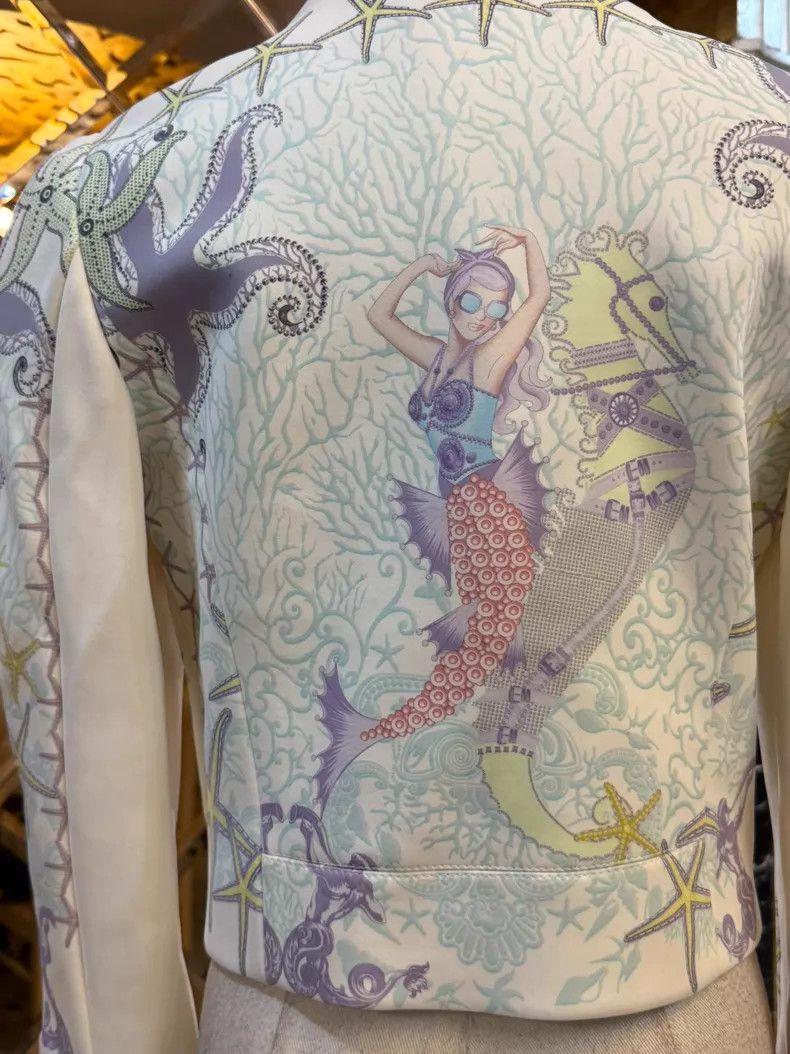 Versace Versace Sea life themed jacket coat Size M / US 6-8 / IT 42-44 - 9 Thumbnail