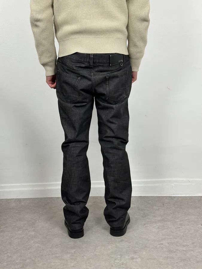 Prada AW2008 Prada Grey Denim Straight Jeans Size US 34 / EU 50 - 4 Thumbnail