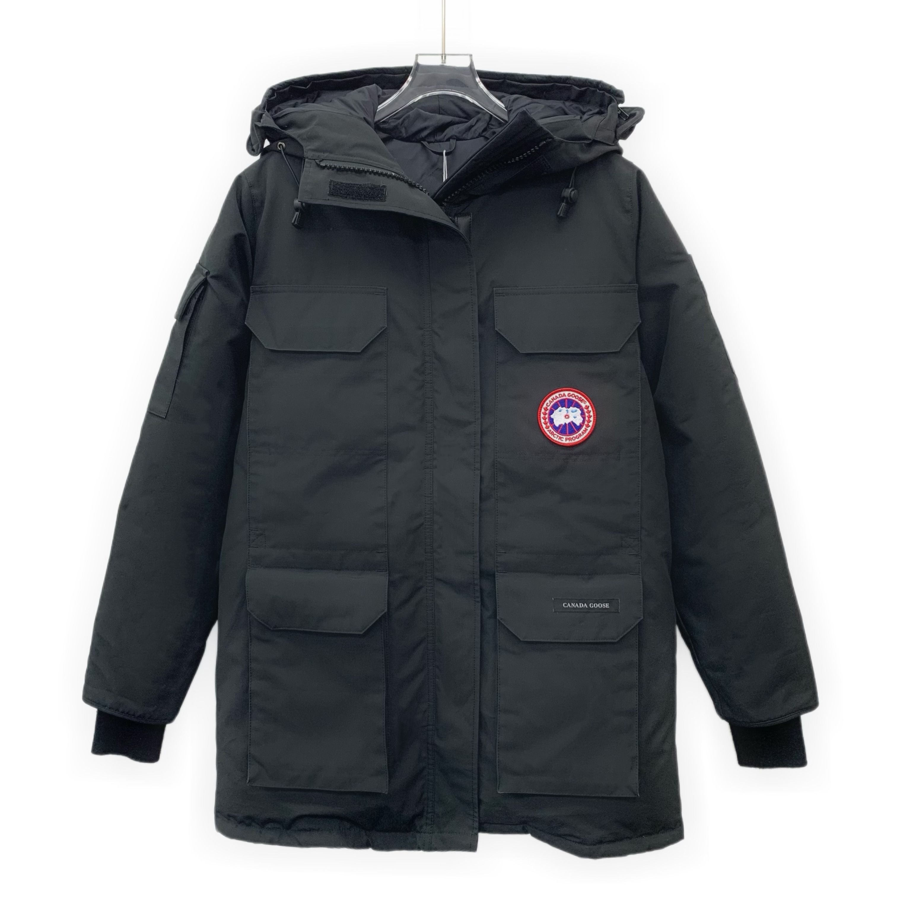Canada Goose Canada Goose Expedition Hooded Down Jacket Black (M) Size US M / EU 48-50 / 2 - 1 Thumbnail