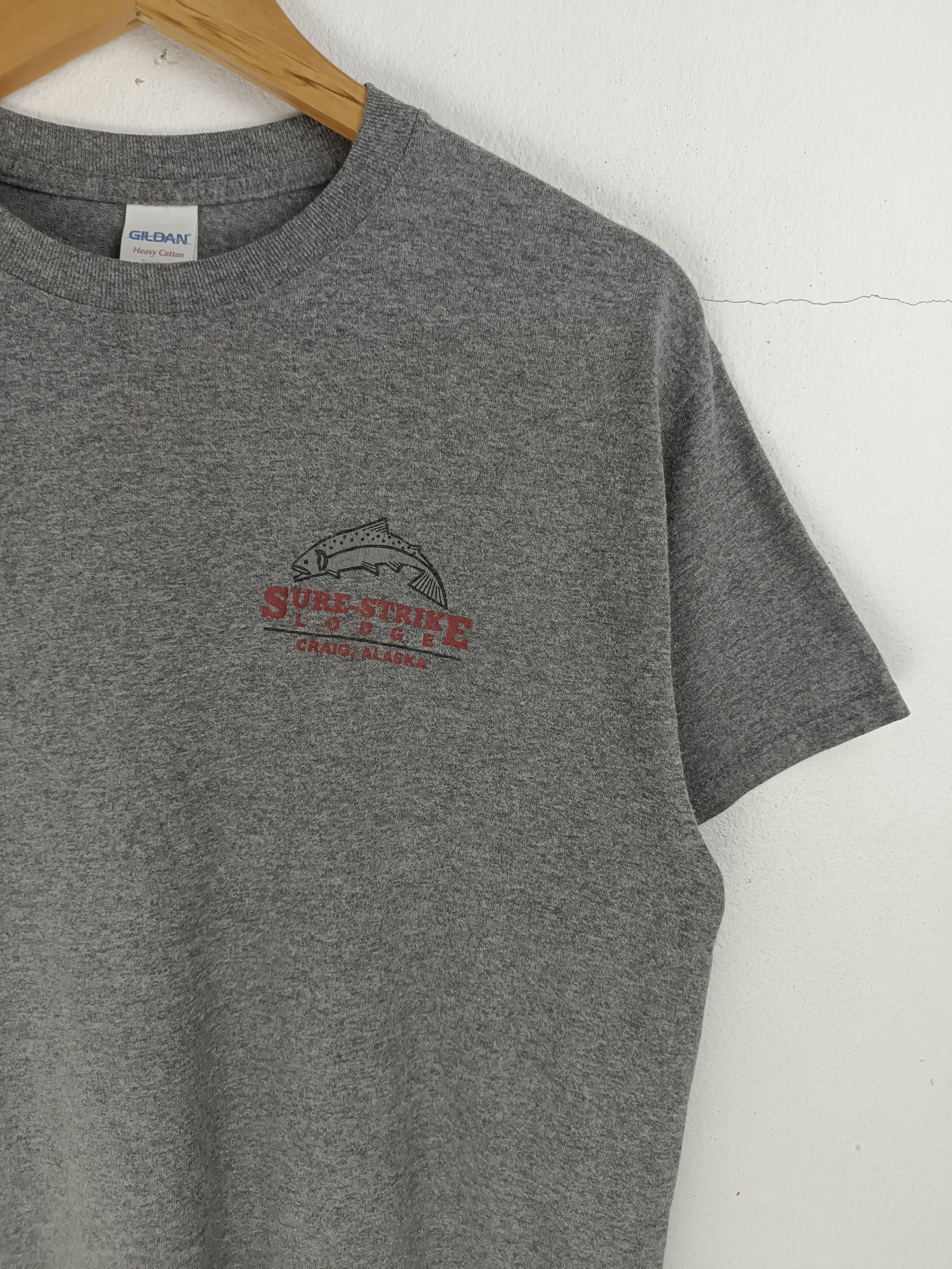 Bass Pro Shops VINTAGE Y2K SURE STRIKE LODGE ALASKA TEE BASS PRO SHOP Size US M / EU 48-50 / 2 - 6 Thumbnail