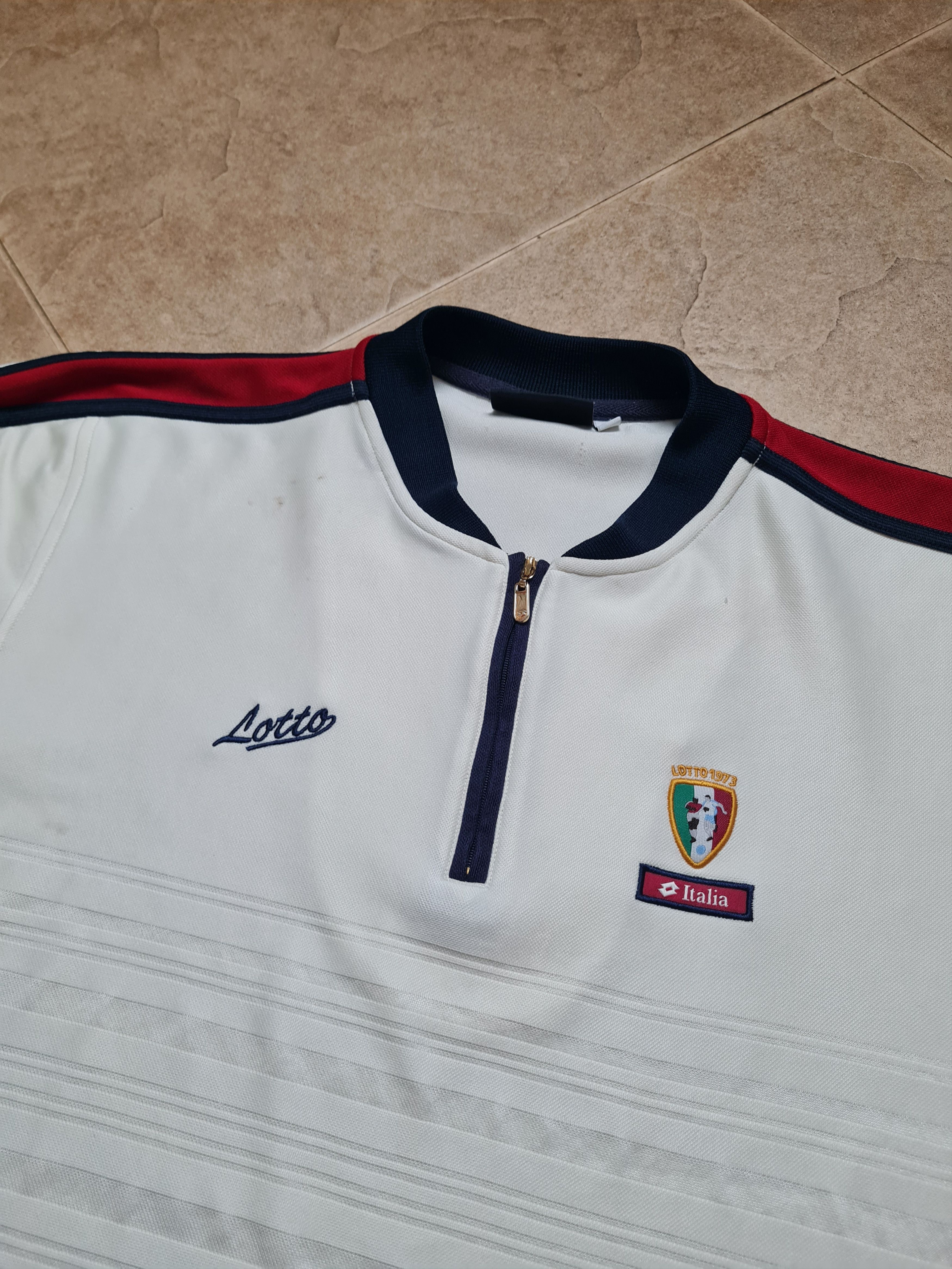Lotto Sport Vintage T-shirt Lotto Italy Jersey Archive Shirts Size L Size US L / EU 52-54 / 3 - 9 Thumbnail