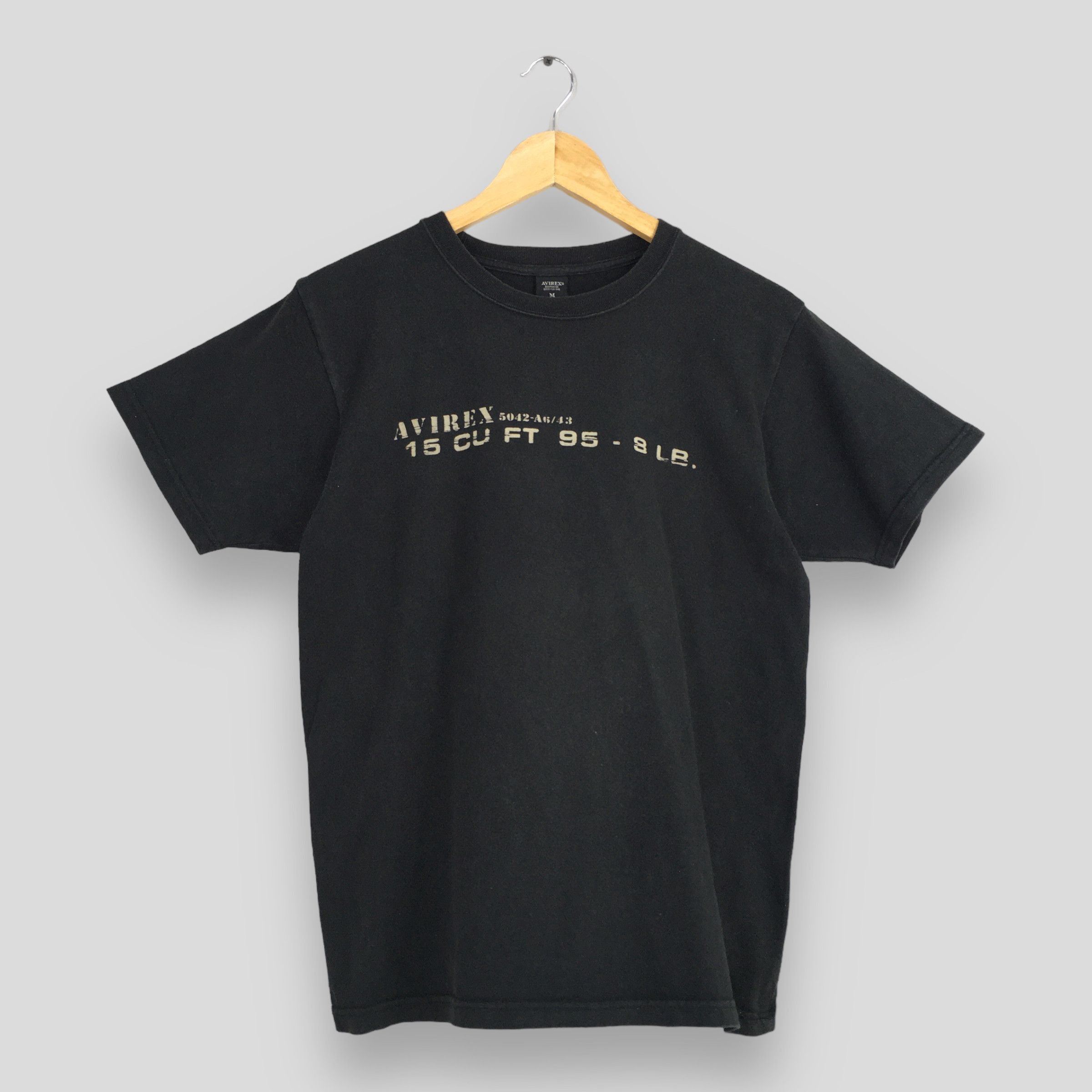 Avirex Vintage Avirex Air Field Usaf Air Force Black T shirt Medium Size US M / EU 48-50 / 2 - 2 Thumbnail