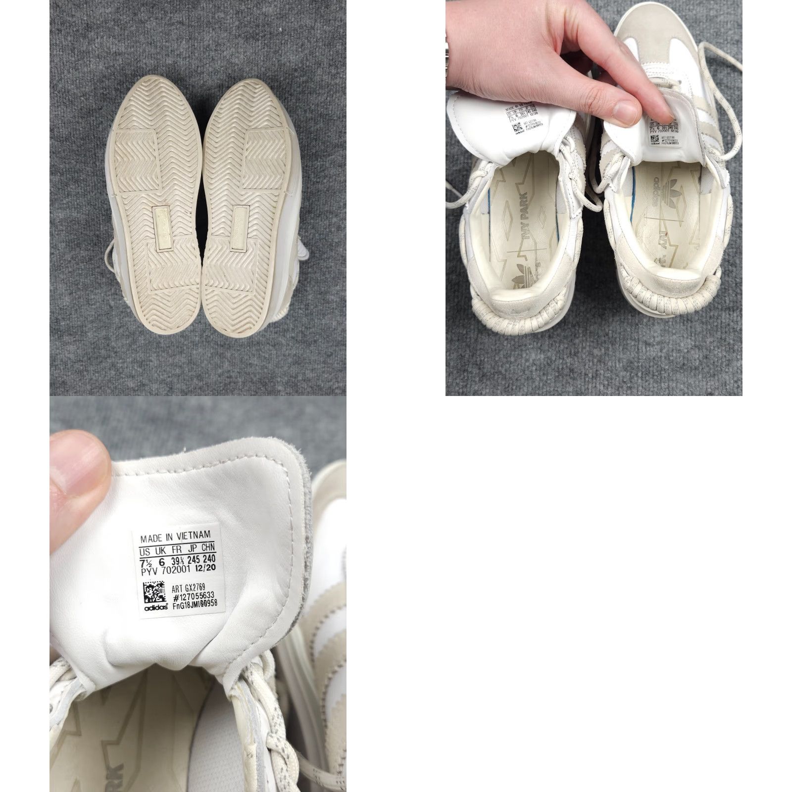 Adidas Adidas Ivy Park Super Sleek 72 'Icy Park' GX2769 Women 7.5 White Sneaker Size M / US 6-8 / IT 42-44 - 8 Thumbnail