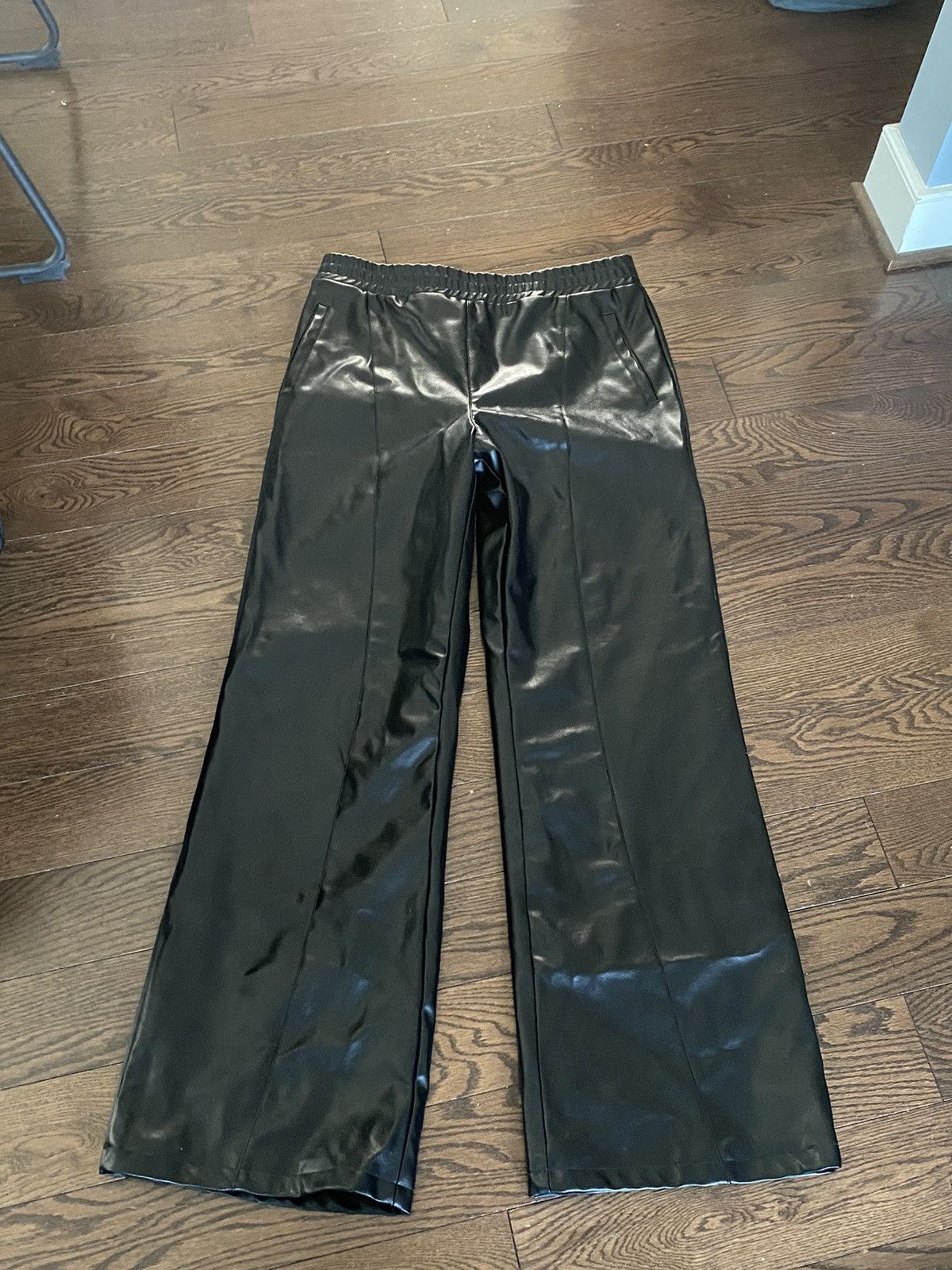 image of Onlycurse Ascendant Leather Pants in Black, Men's (Size 34)