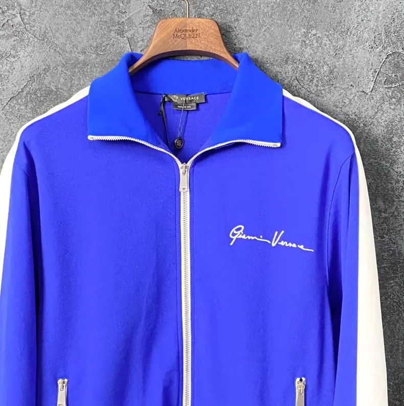 Versace Versace Art logo embroidered jacket Size XXL / US 16-18 / IT 52-54 - 3 Thumbnail