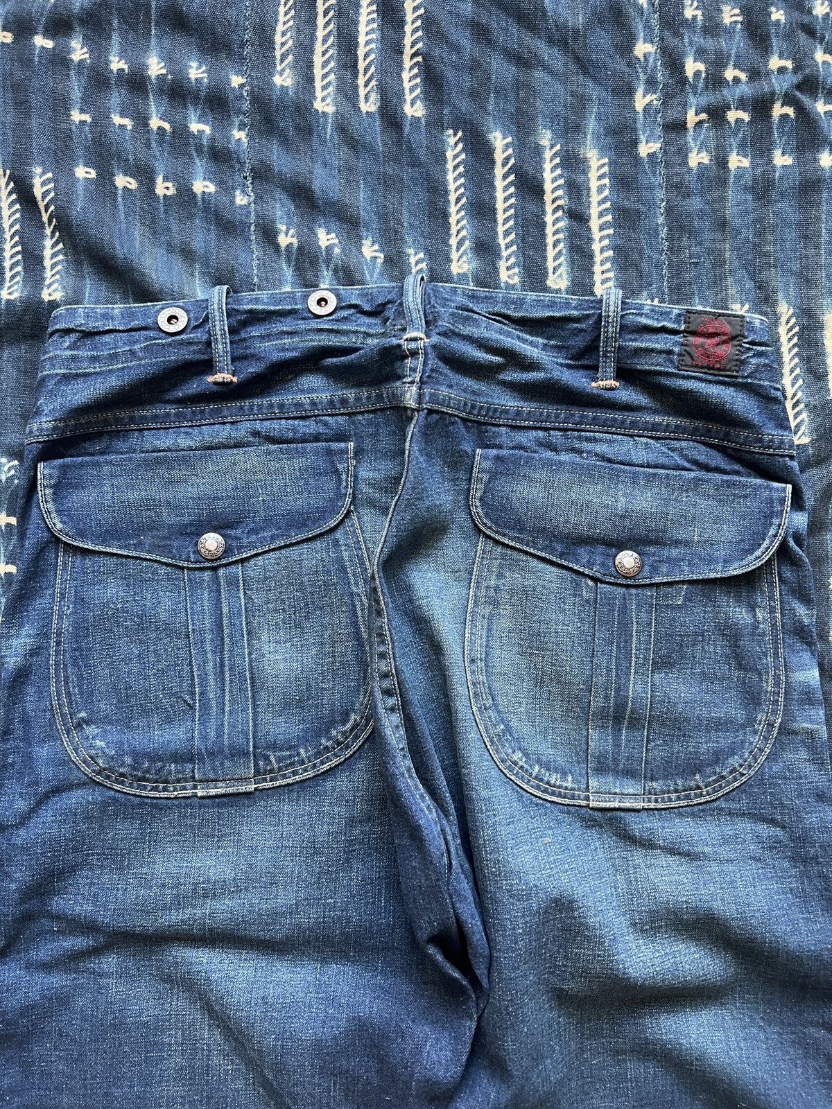 RRL Ralph Lauren RRL Double RL Denim Hunting Jeans Size US 32 / EU 48 - 9 Thumbnail