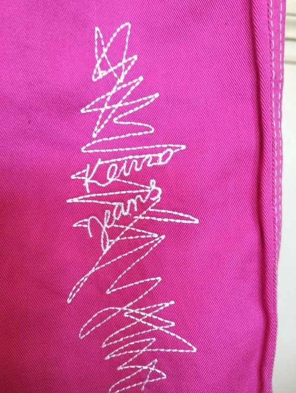 Kenzo Kenzo Jean Pantalon 7/8 Straight Droit T M Size 27" / US 4 / IT 40 - 3 Thumbnail