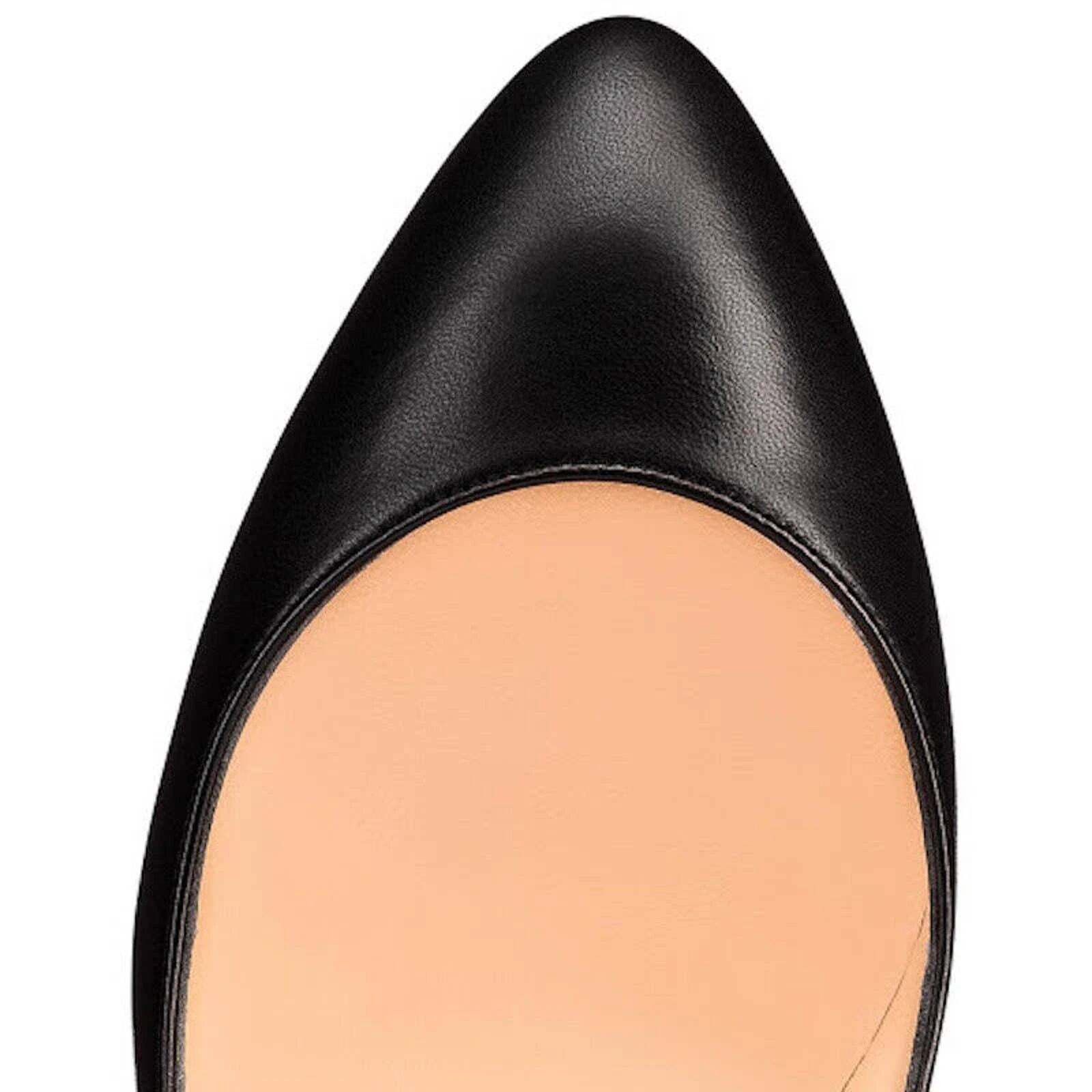 Christian Louboutin Christian Louboutin Eloise 85 Black Nappa Shiny Leather Size US 5 / IT 35 - 6 Thumbnail