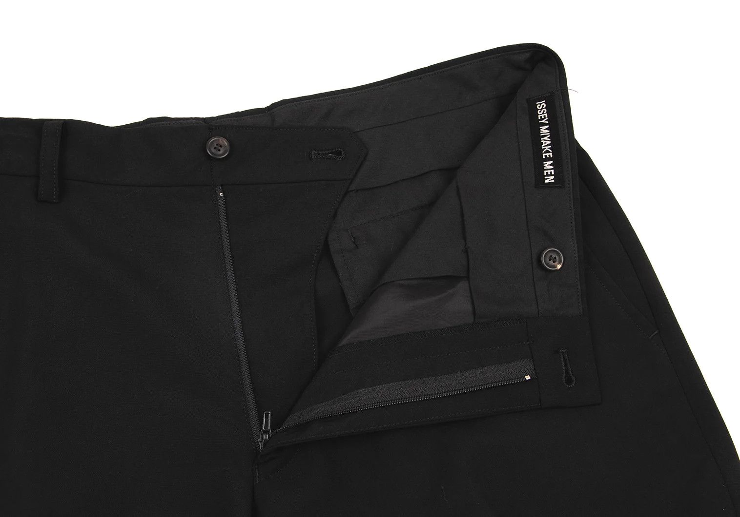 Issey Miyake Straight Pants in Black, Size 5 Size US 38 / EU 54 - 5 Thumbnail