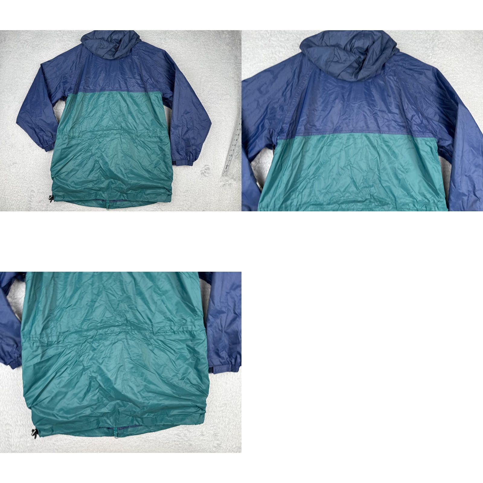 Helly Hansen Helly Hansen Jacket Womens Small Blue Green Waterproof Breathable Hood Rain Wind Full Zip Size S / US 4 / IT 40 - 9 Thumbnail