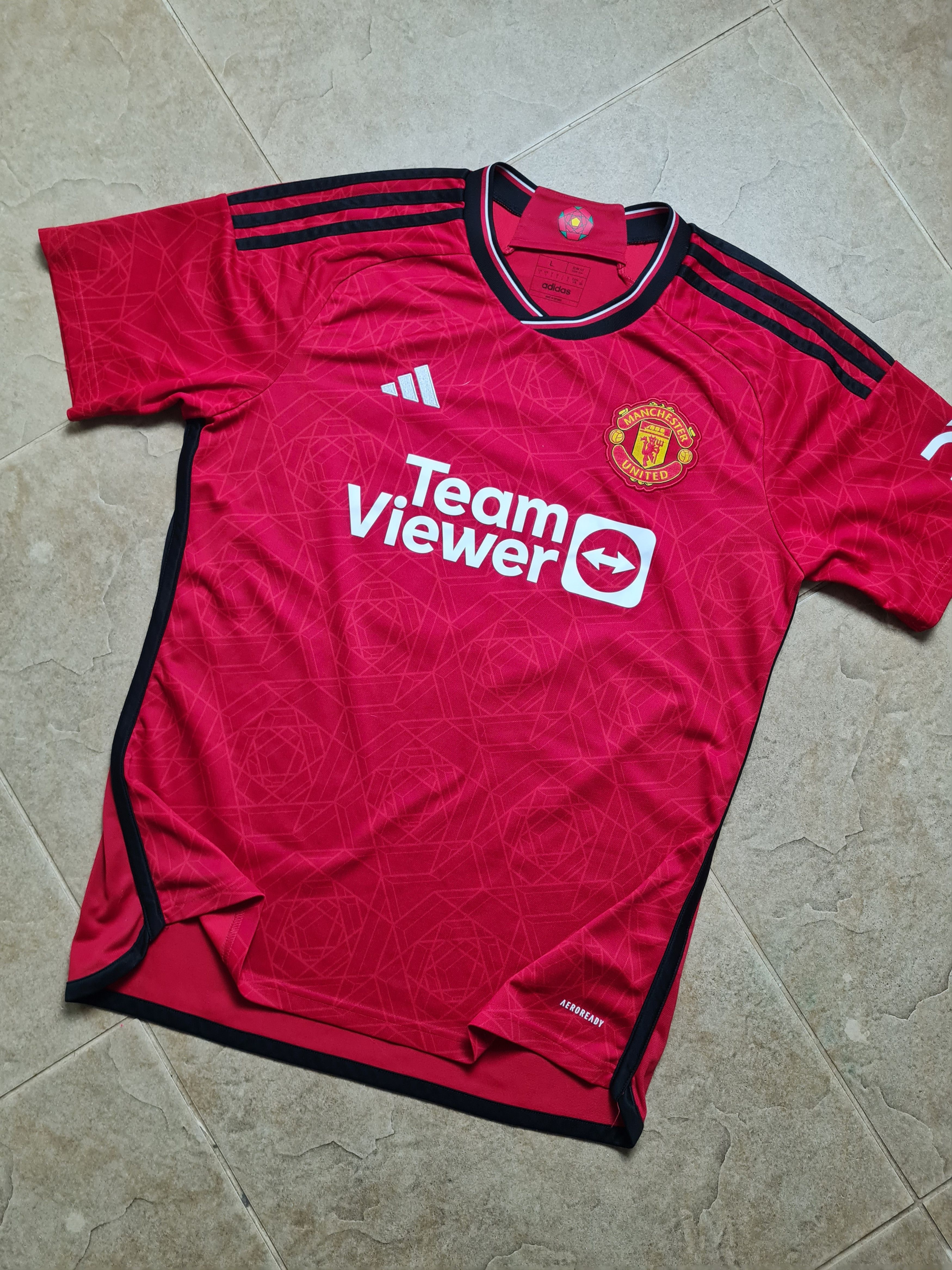 Adidas Manchester United 2021 #10 Rashford Adidas Soccer IP1726 Size US L / EU 52-54 / 3 - 4 Thumbnail