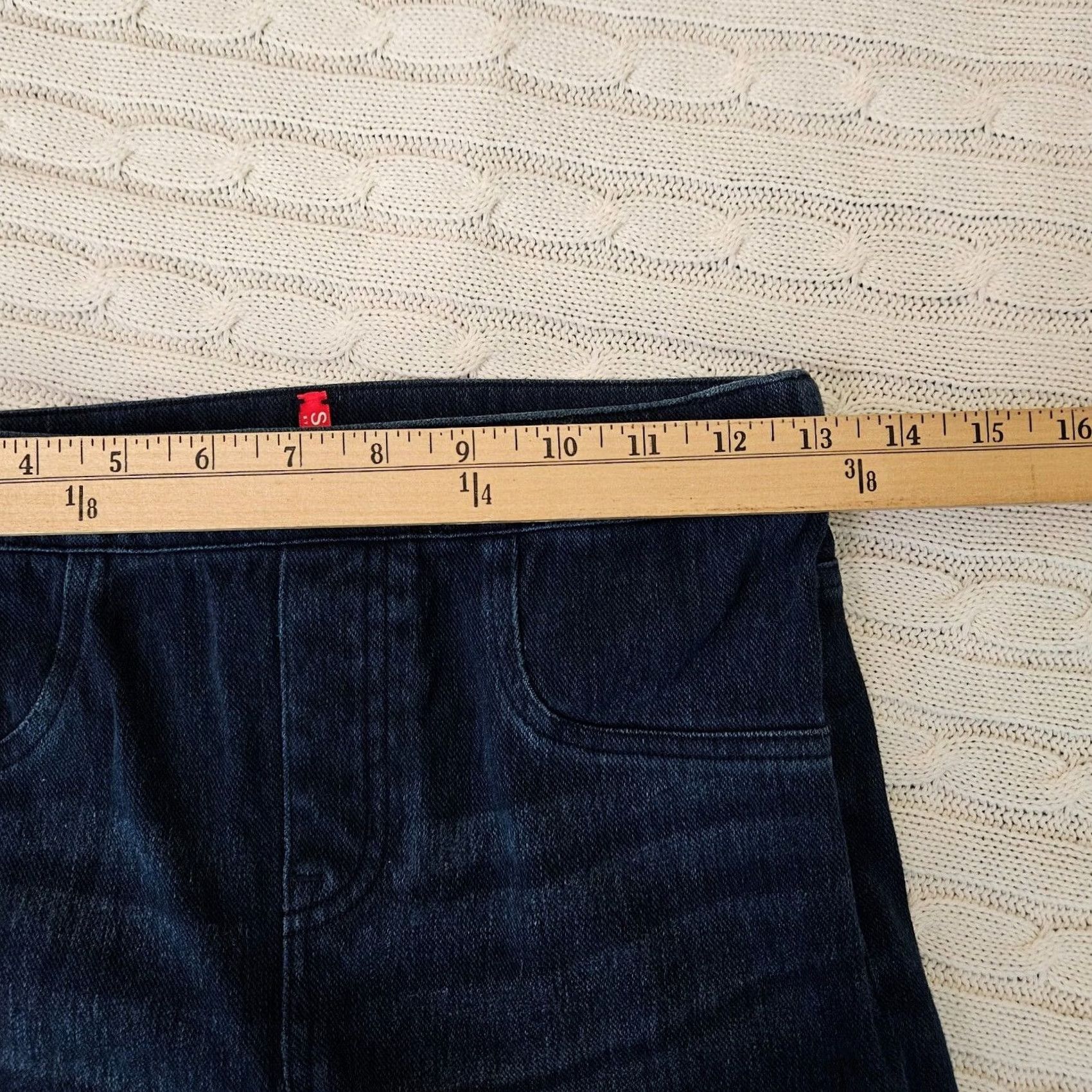Spanx Spanx Jeans Skinny Regular S Belted Comfort Denim Blue Size S Women's Pants Jeans Black? Size 28" / US 6 / IT 42 - 7 Thumbnail