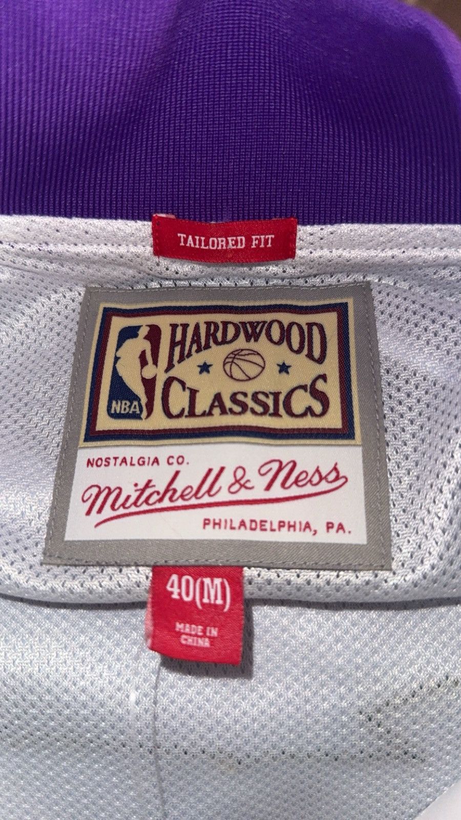 Mitchell & Ness NBA 75th. Anniversary Utah Jazz Warm Up Jacket Size US M / EU 48-50 / 2 - 3 Thumbnail