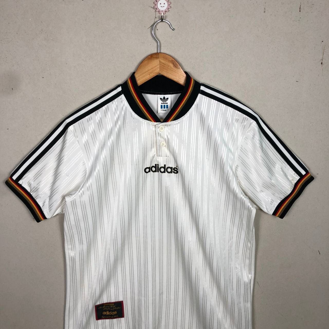 Adidas Vintage Adidas Football Kit Jersey Tribute Germany Size US M / EU 48-50 / 2 - 3 Thumbnail