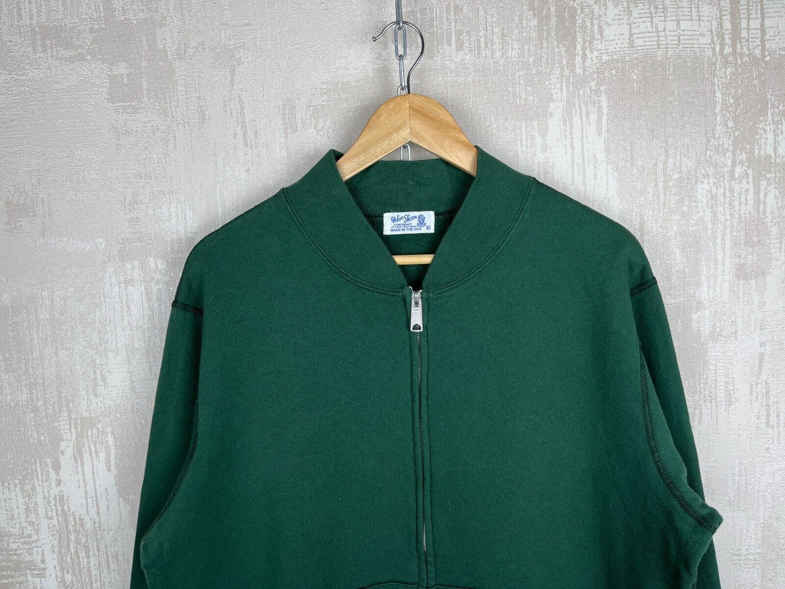Velva Sheen Vintage Inspired Velva Sheen Full Zip Sweatshirt USA Talon Size US XL / EU 56 / 4 - 3 Thumbnail
