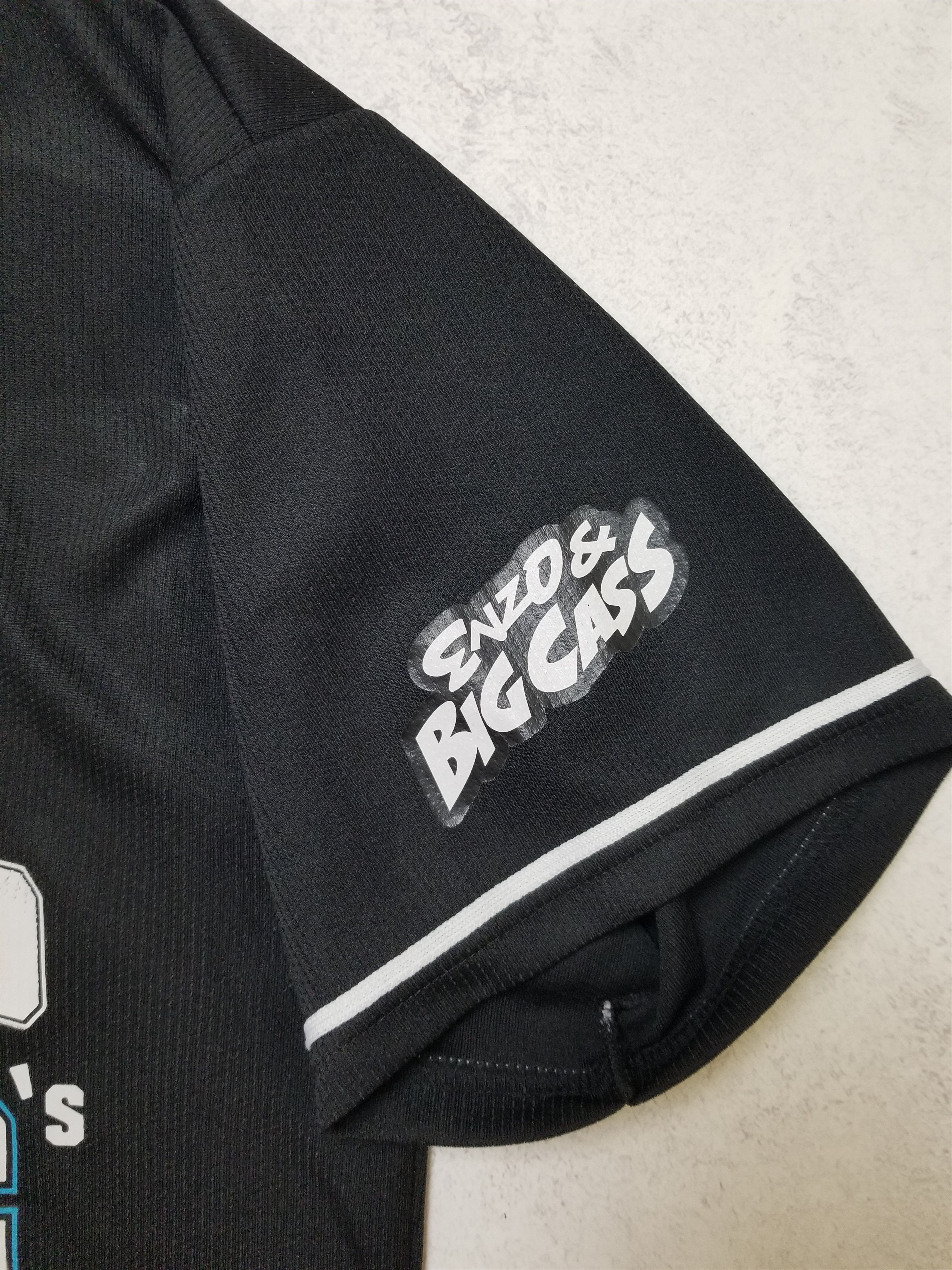 Augusta Sportswear WWE ENZO &BIG CASS AUTHENTIC BASEBALL STYLE JERSEY Size US M / EU 48-50 / 2 - 11 Thumbnail