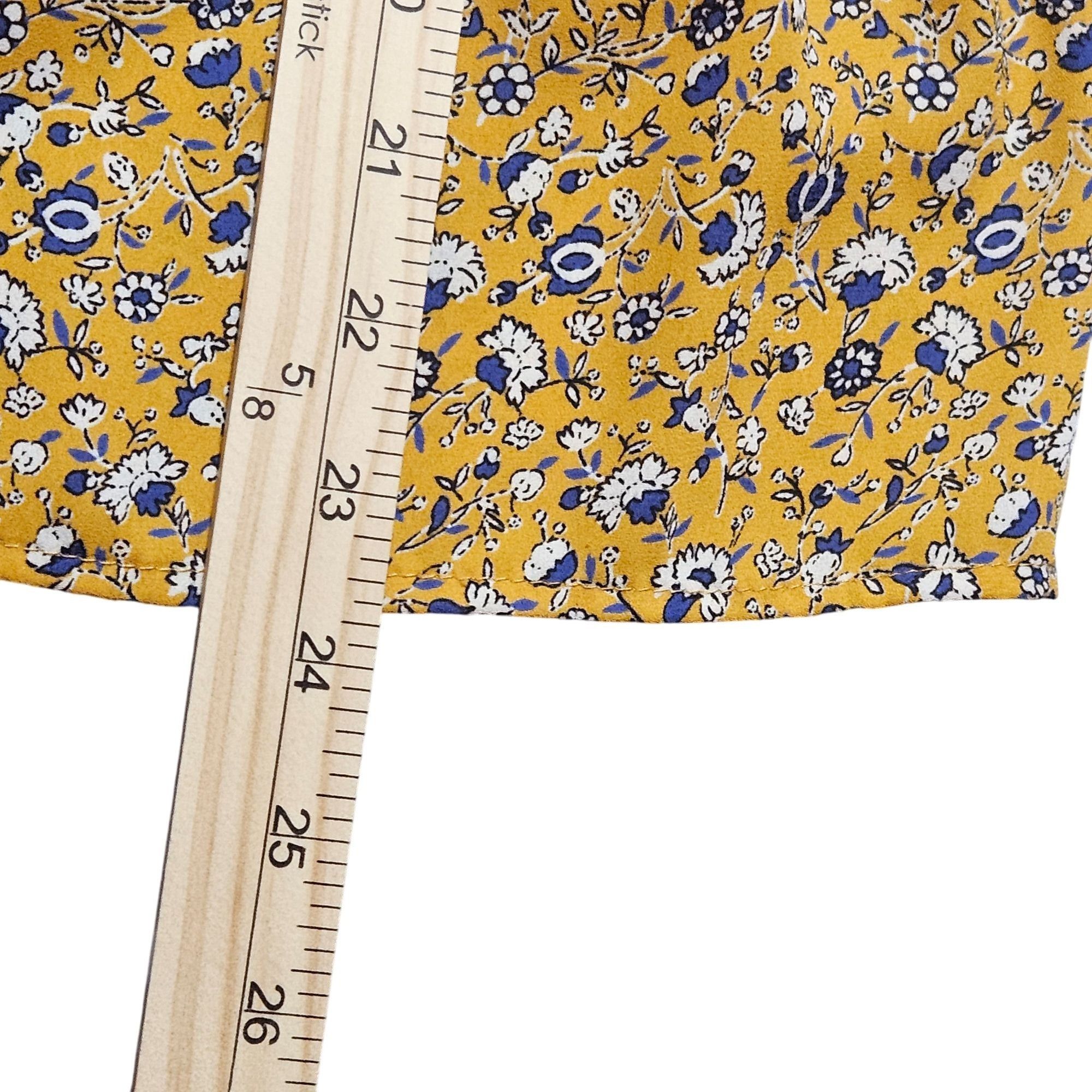 Anthropologie Anthropologie Braeve Yellow Peplum Blouse XS Cottagecore Gar Size XS / US 0-2 / IT 36-38 - 9 Thumbnail