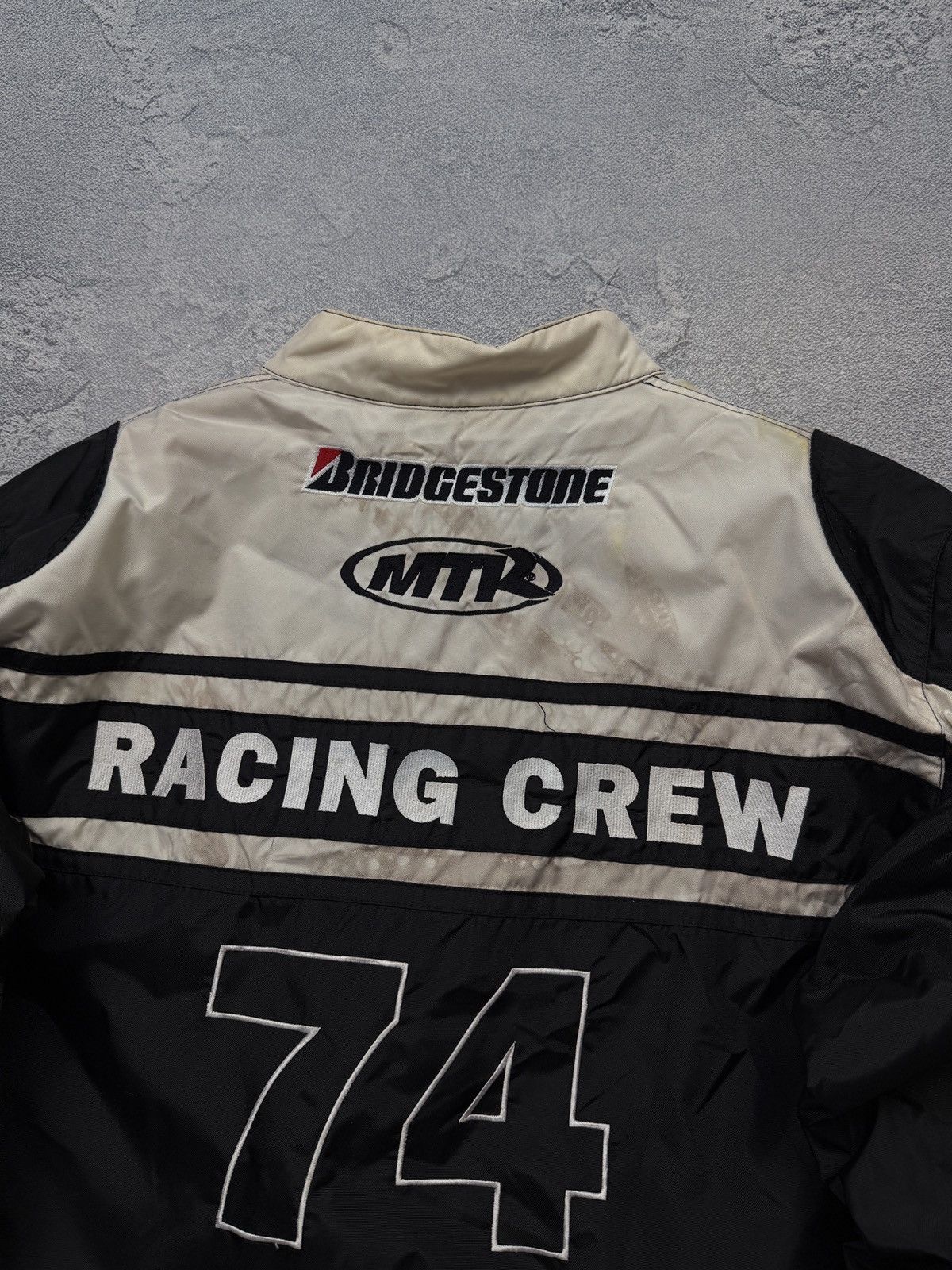 NASCAR Vintage Speed Freak #74 Fast Lane Nascar Racing Moto Jacket Size US M / EU 48-50 / 2 - 10 Thumbnail