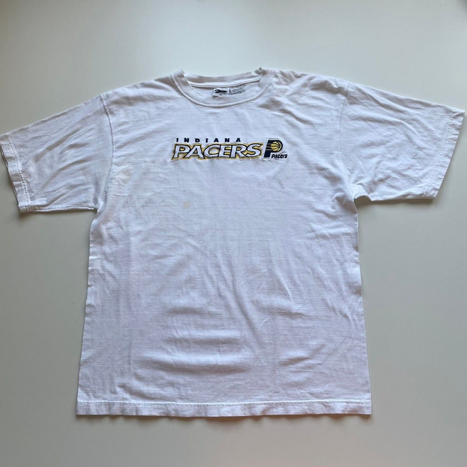 NBA × Vintage Vintage Y2K Indiana Pacers T Shirt XL NBA Basketball Graphic Size US XL / EU 56 / 4 - 1 Thumbnail