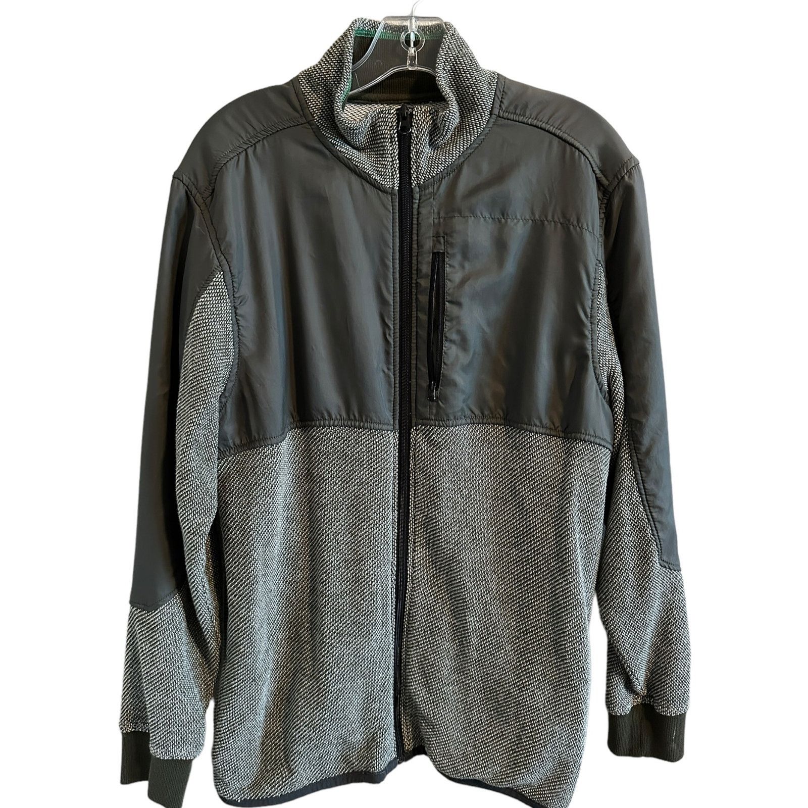 UNIONBAY Unionbay Long Sleeve Zip Up Lightweight Cotton Blend Jacket Size US M / EU 48-50 / 2 - 1 Thumbnail