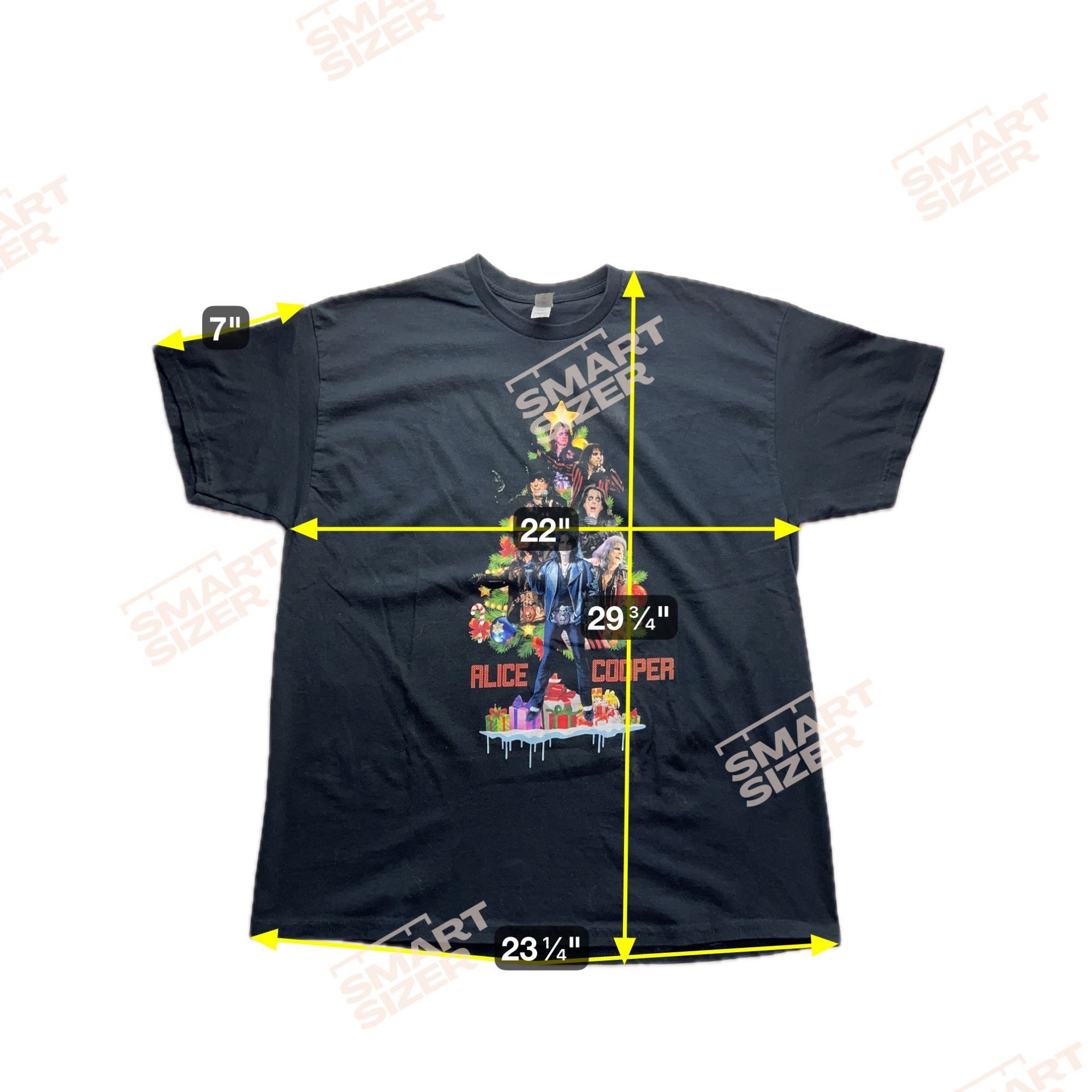 Other Alice Cooper Band Holiday Christmas Tree XL T-Shirt Shirt Size US XL / EU 56 / 4 - 5 Thumbnail