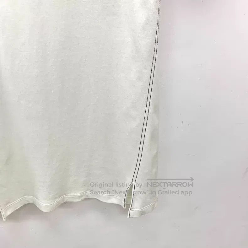 Louis Vuitton Louis Vuitton White striped cotton round neck short sleeve Size M / US 6-8 / IT 42-44 - 4 Thumbnail