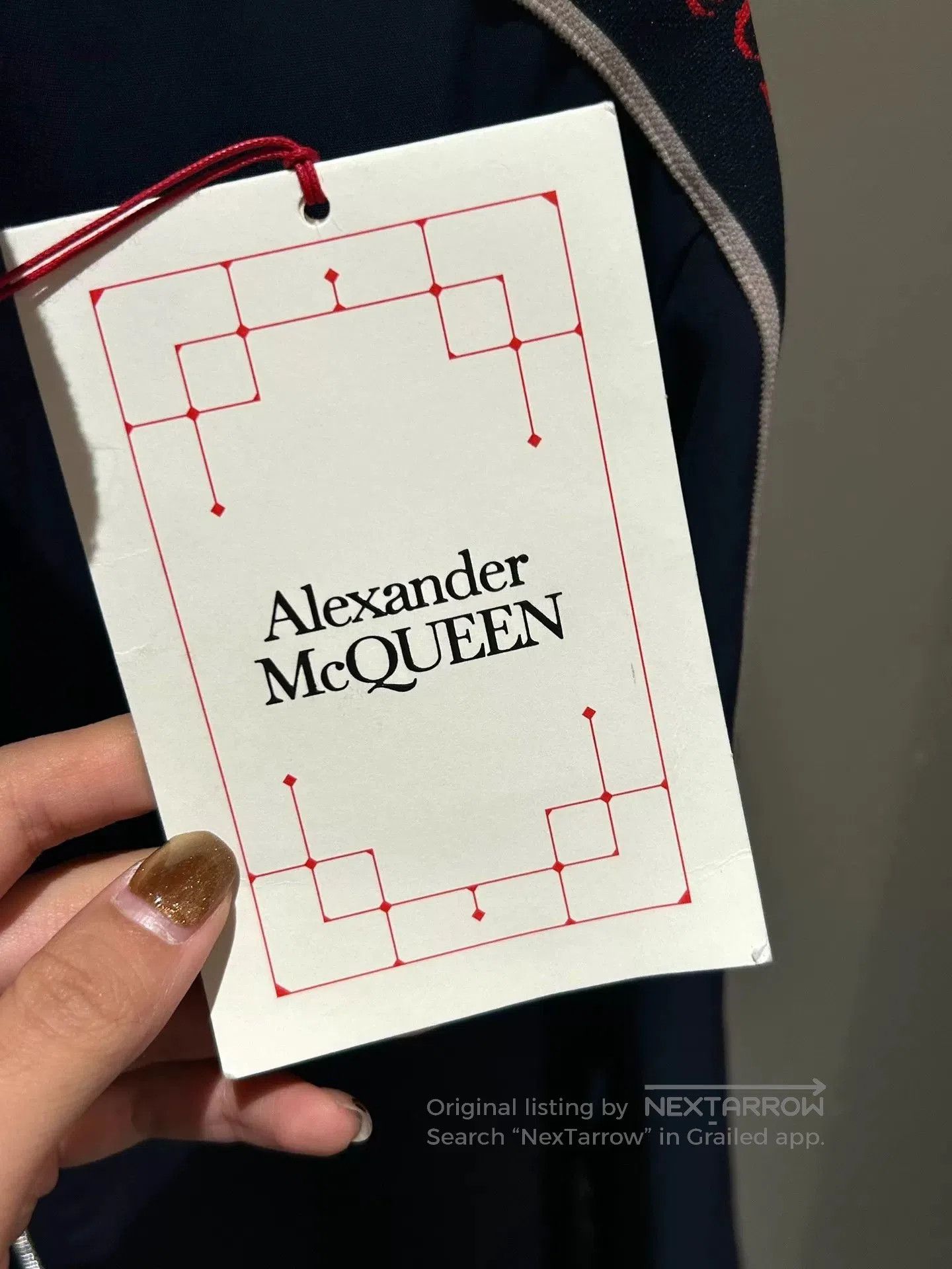 Alexander McQueen Alexander McQueen Men's Stand Collar Jacket. Size US S / EU 44-46 / 1 - 5 Thumbnail