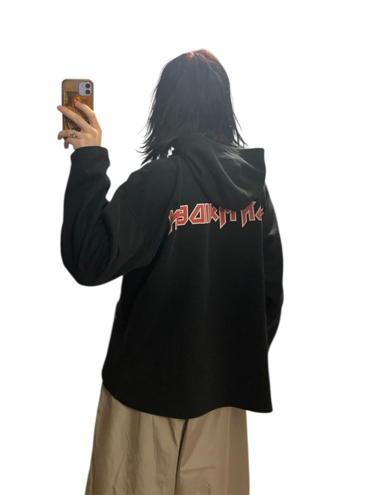 Band Tees vintage iron maiden hoodie 1993 year metal rock Size US L / EU 52-54 / 3 - 14 Thumbnail