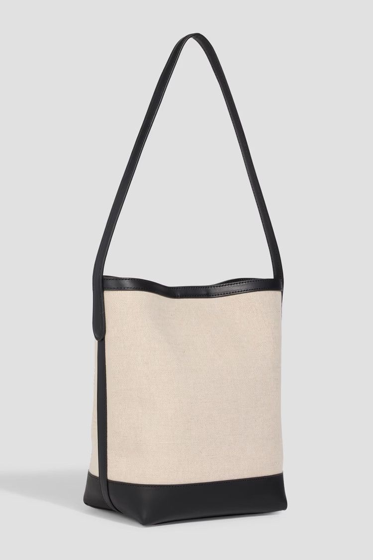 Mansur Gavriel os11x0326 Size: OS / Everyday Cabas Tote Bag in Black/Beige Size ONE SIZE - 3 Thumbnail