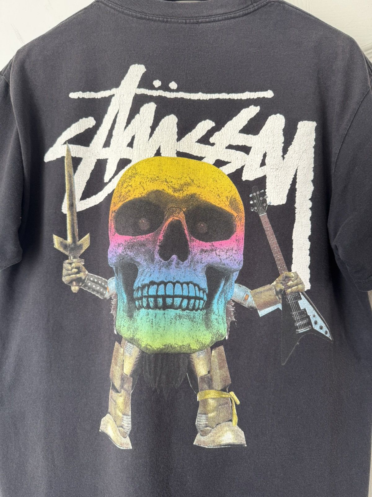 Stussy Stussy Skeleton King Clash Royale Printed Tee T Shirt Size US M / EU 48-50 / 2 - 3 Thumbnail