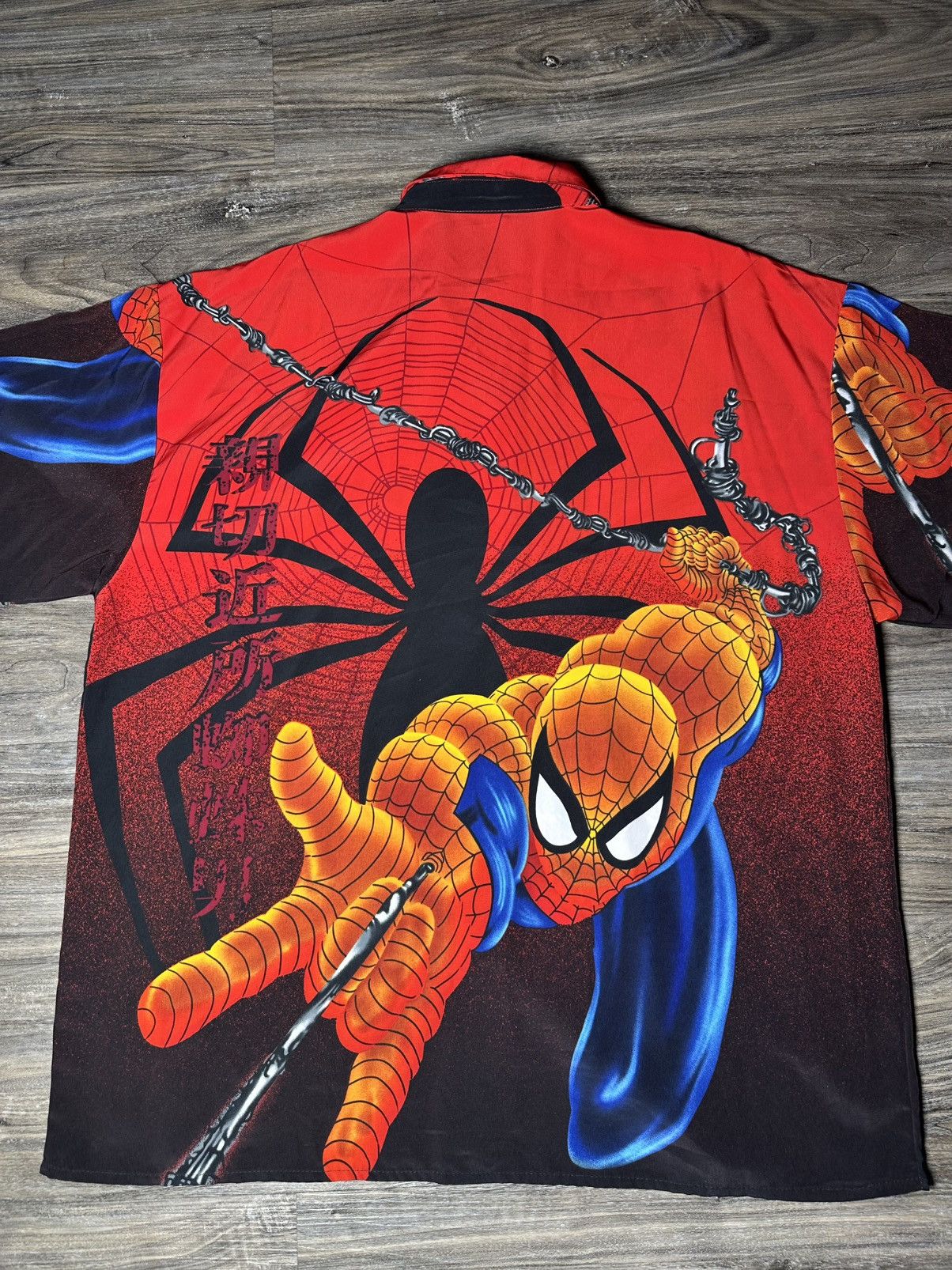 Changes Vintage Changes Spider Man Peter Parker Marvel Comics Shirt Size US XL / EU 56 / 4 - 6 Thumbnail