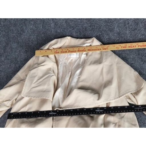 Club Monaco Club Monaco Shawl Collar Trench Coat Women Sz S Tan Designer Size S / US 4 / IT 40 - 10 Thumbnail