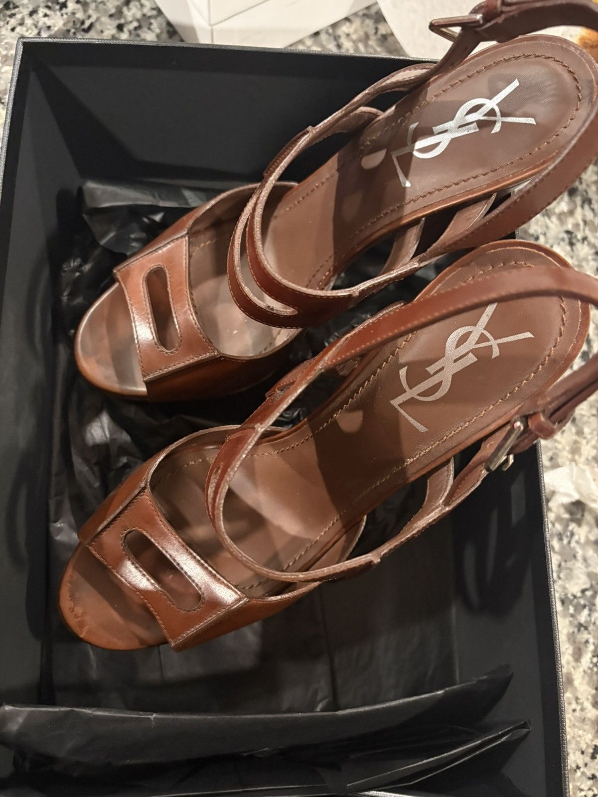 Saint Laurent Paris Another tribute to Vintage Size US 9 / IT 39 - 3 Thumbnail