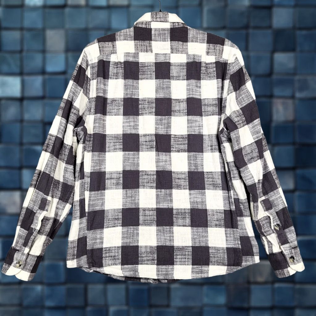 Marine Layer Marine Layer Button-Up Plaid Flannel Shirt S Regular Men Gray Cotton Long Sleeve, Lined, Casual, Vintage No, 42 in Chest, 42 in Chest (Regular) Size US S / EU 44-46 / 1 - 1 Thumbnail
