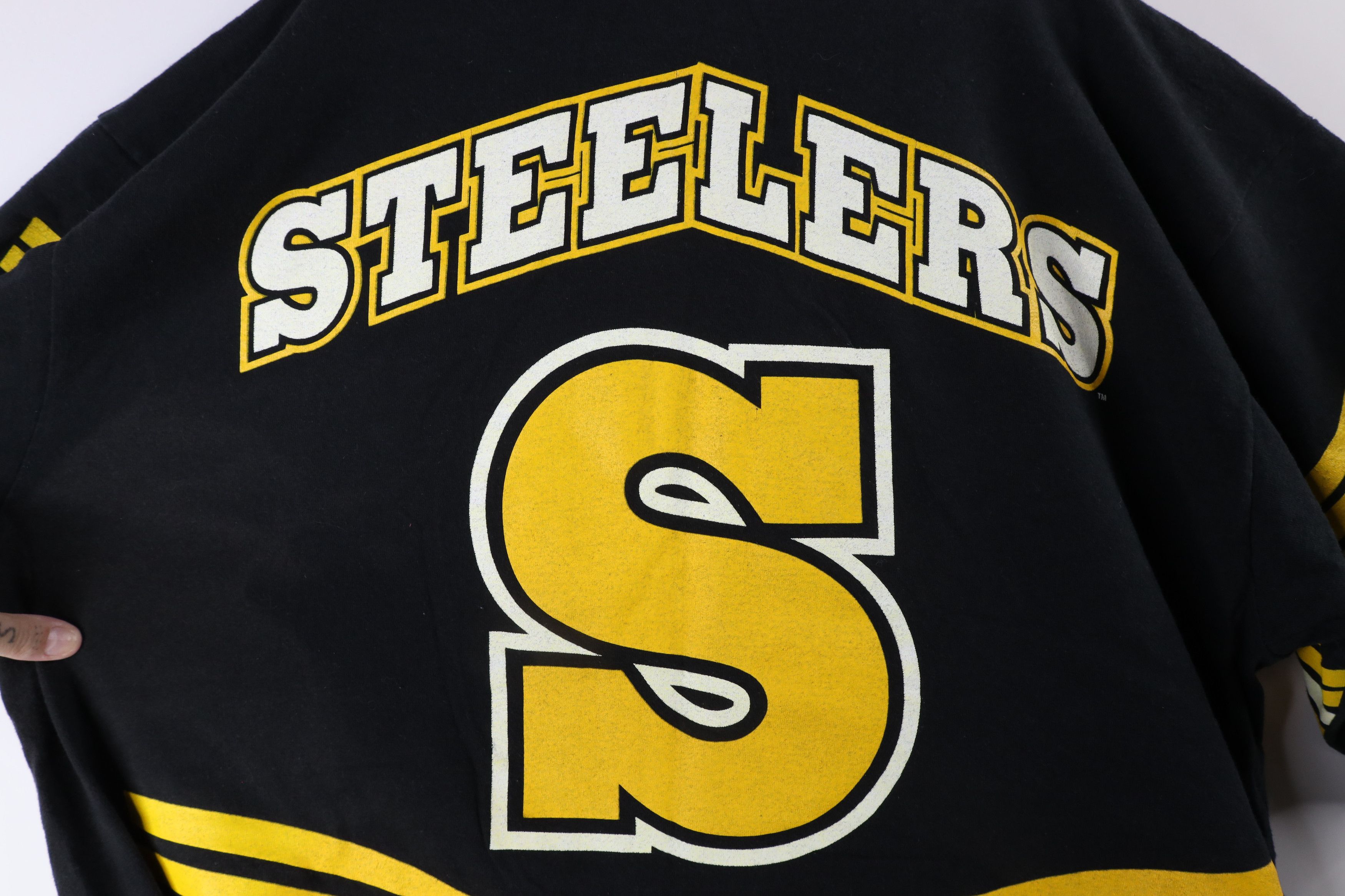 Vintage Vintage 90s Print Pittsburgh Steelers Football T-Shirt USA Size US XXL / EU 58 / 5 - 9 Thumbnail