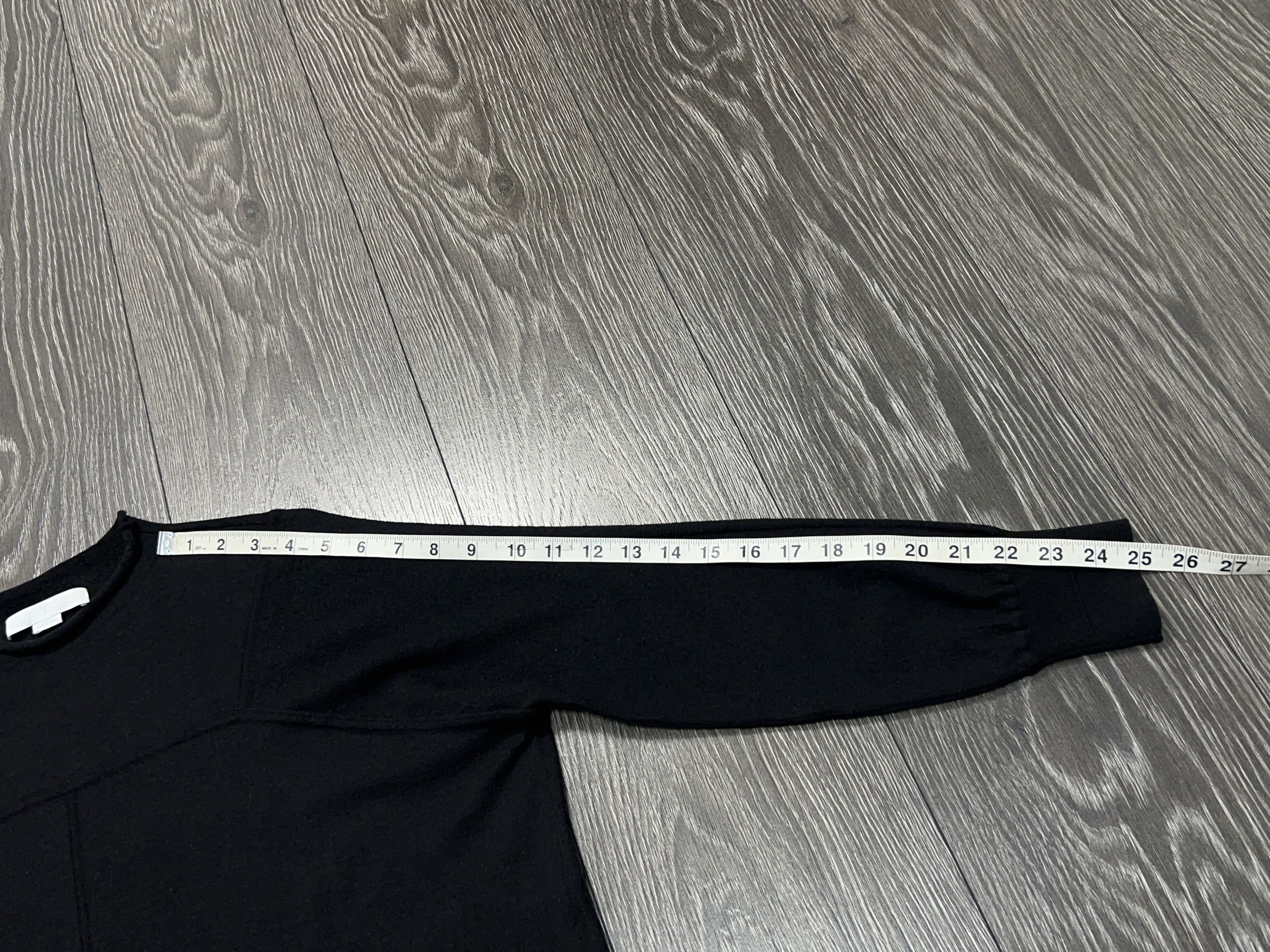 Alexander Wang Assymetrical Sweater Jumper Pullover Wool Black Size M Size M / US 6-8 / IT 42-44 - 8 Thumbnail
