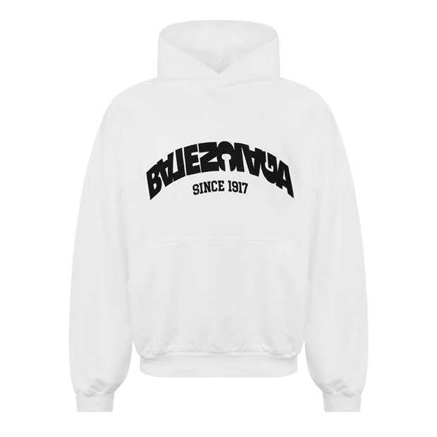 Balenciaga Round Back Flip Hoodie Size US S / EU 44-46 / 1 - 1 Thumbnail