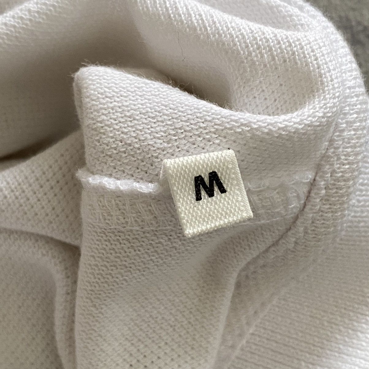AMI AMI PARIS 'Ami de coeur' Polo Shirt WHITE Size M / US 6-8 / IT 42-44 - 11 Thumbnail
