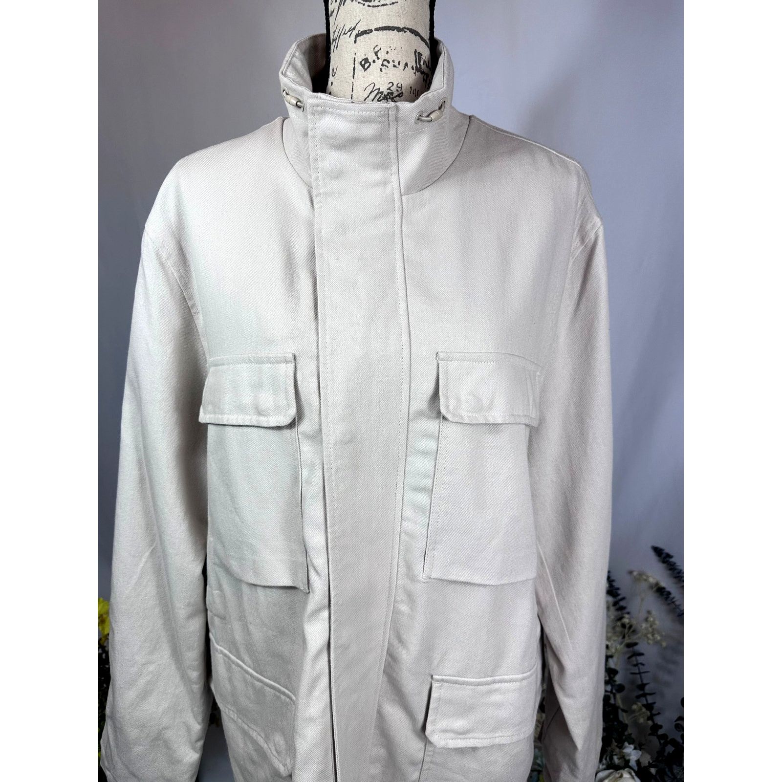 PIOMBO MP Piombo Safari 4 Flap Pocket Jacket Concealed zip size S Size US S / EU 44-46 / 1 - 4 Thumbnail