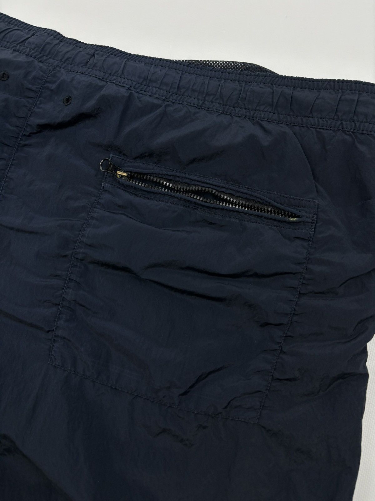 Stone Island Shadow Project SS17 Massimo Osti Nylon Metal Dark Navy Swim Trunk Lined Shorts Baggies Size US 37 - 20 Thumbnail