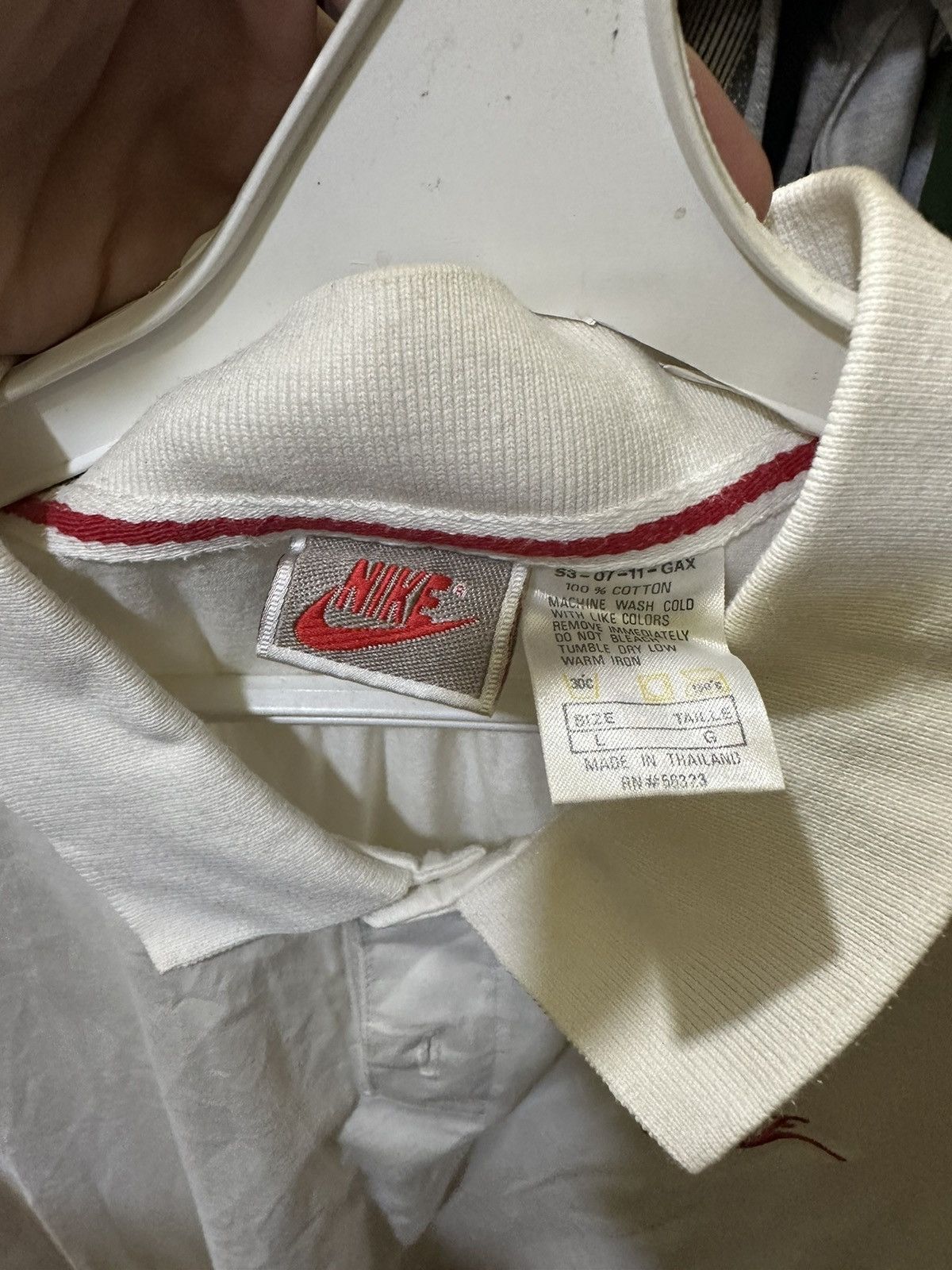 Vintage Vintage Nike Supreme Court polo size L logo Size US L / EU 52-54 / 3 - 3 Thumbnail