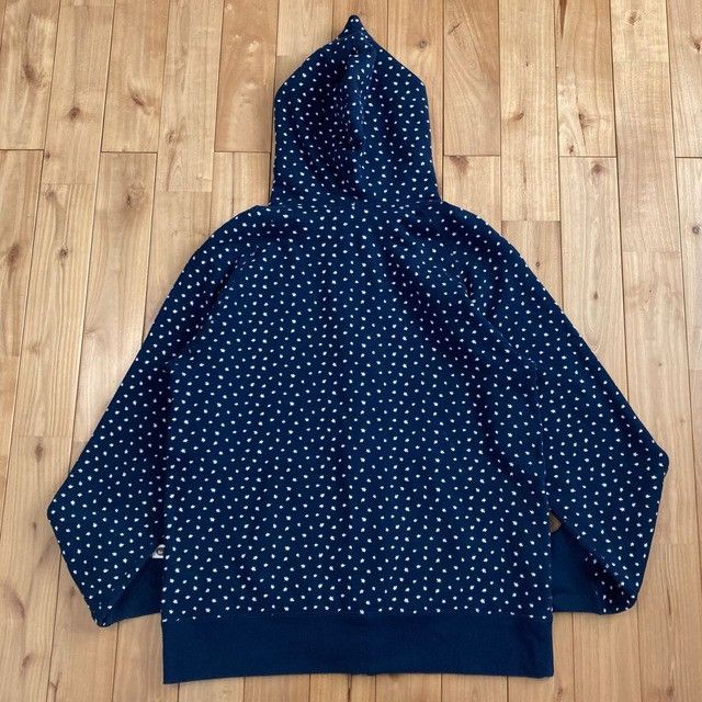 Bape BAPE Sta Full Zip Hoodie Navy a bathing ape star NIGO Size US XL / EU 56 / 4 - 4 Thumbnail