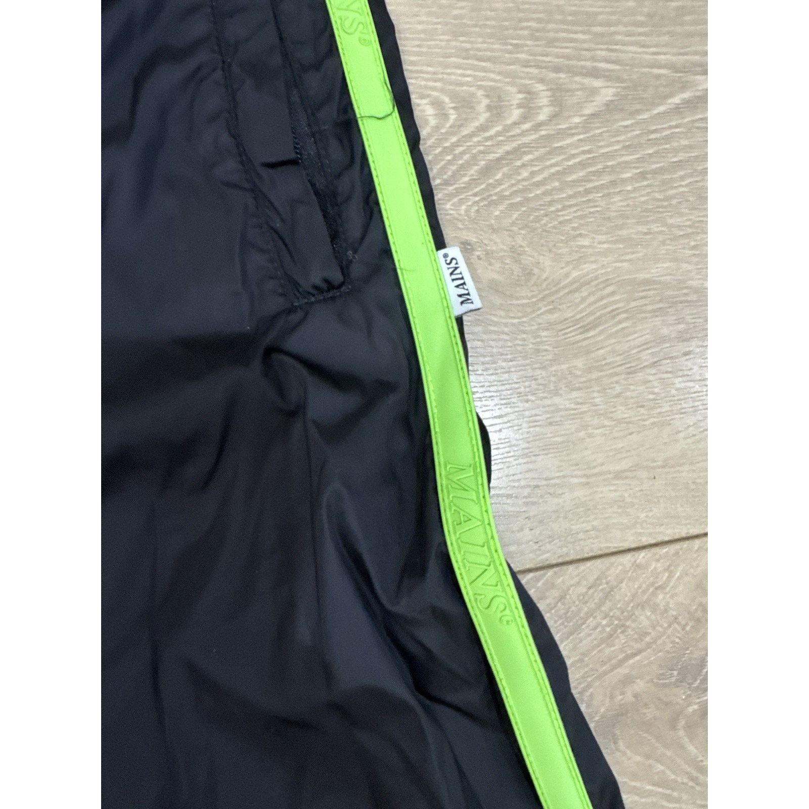MAINS Skepta Mains London Nylon Tracksuit Top & Bottom Black Size US M / EU 48-50 / 2 - 4 Thumbnail