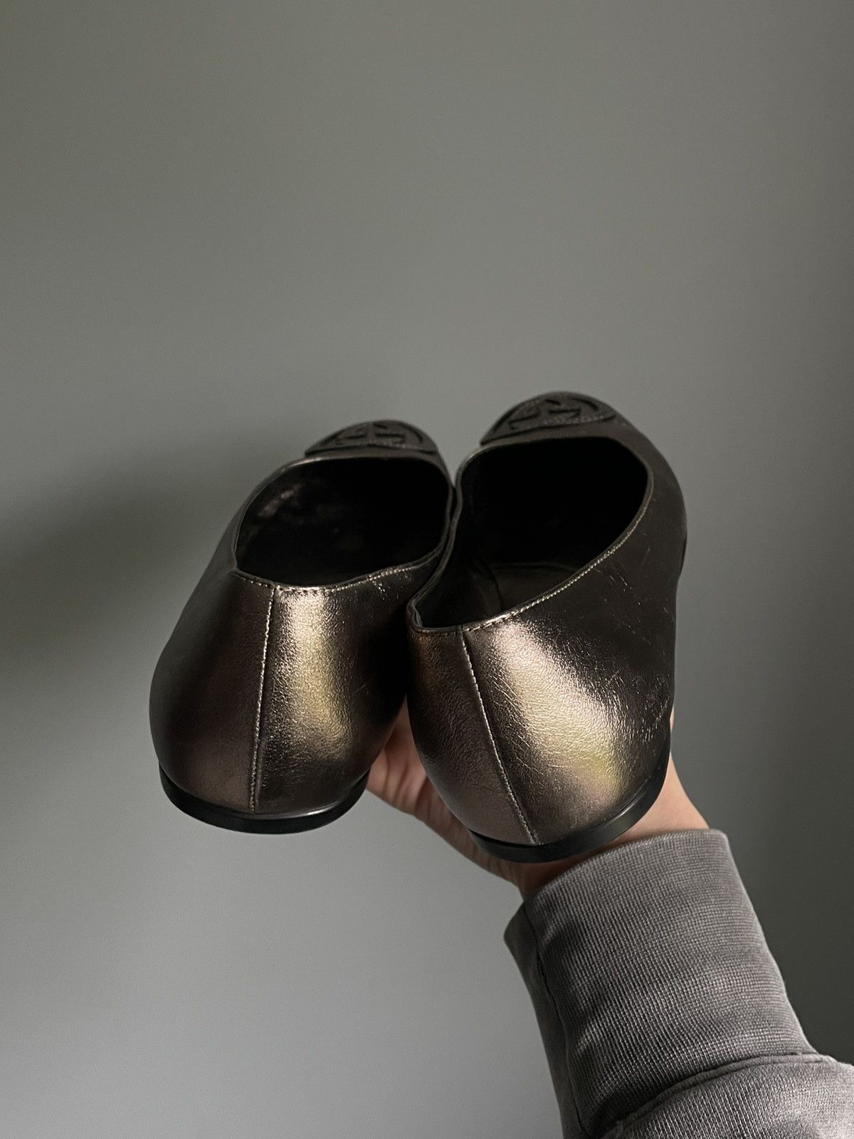 Gucci Vintage Gucci GG Logo Ballet Flats Size US 7.5 / IT 37.5 - 6 Thumbnail