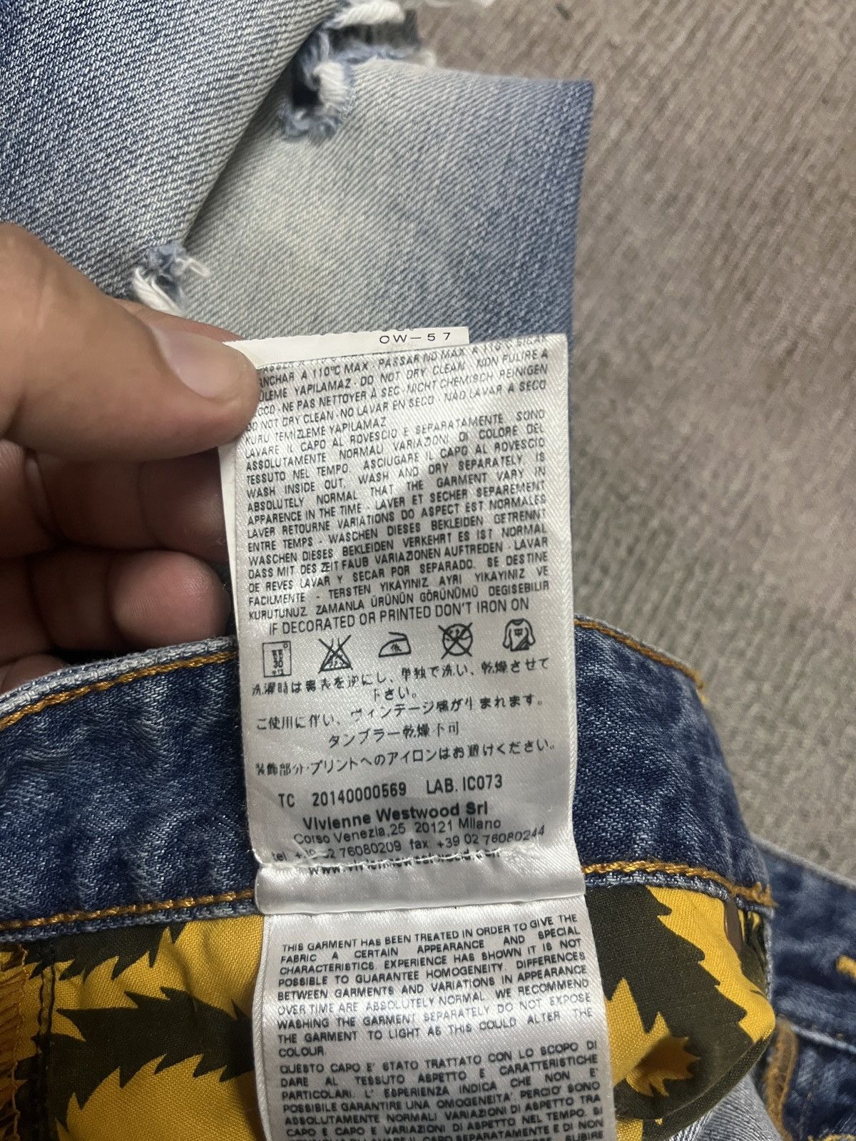 Vivienne Westwood Vivienne westwood anglomania jeans ripped Size US 31 - 22 Thumbnail