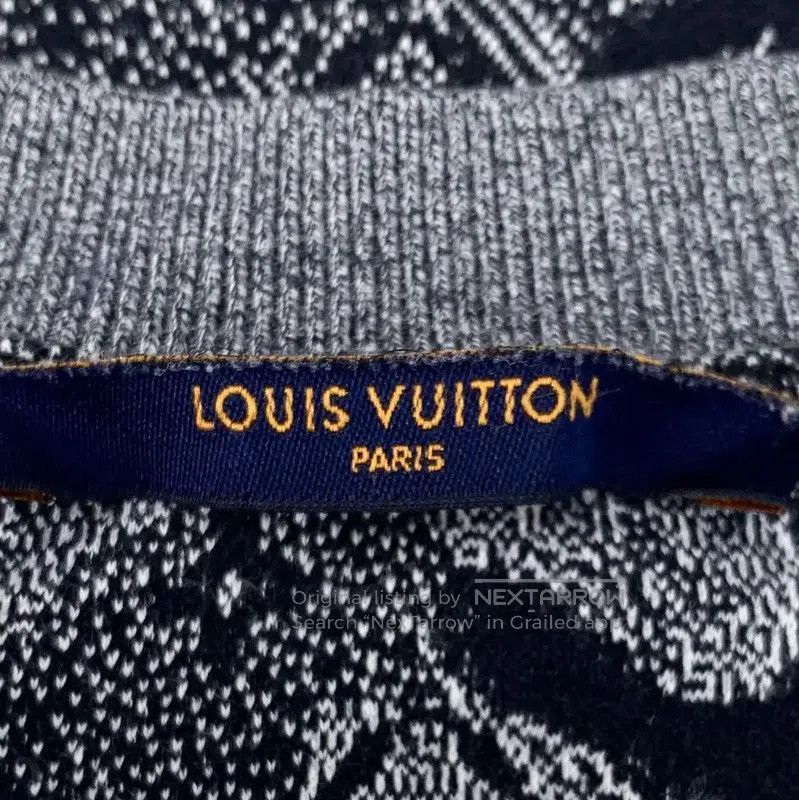 Louis Vuitton Louis Vuitton Women's Gray Cotton T. Size XS / US 0-2 / IT 36-38 - 5 Thumbnail