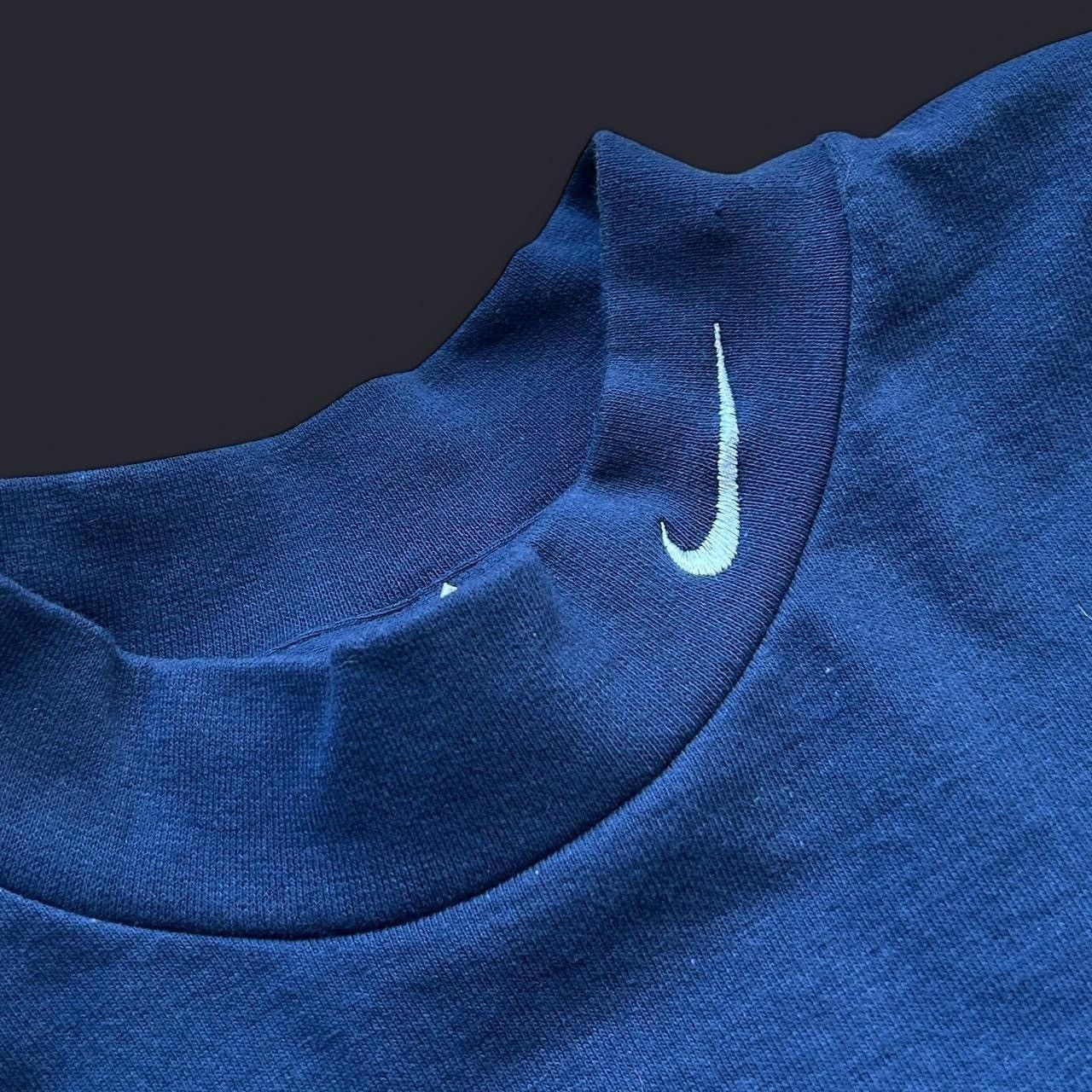 Nike × Vintage Vintage Nike Turtleneck Size US L / EU 52-54 / 3 - 2 Thumbnail
